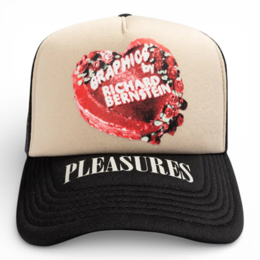 PLEASURES CAKE TRUCKER HAT