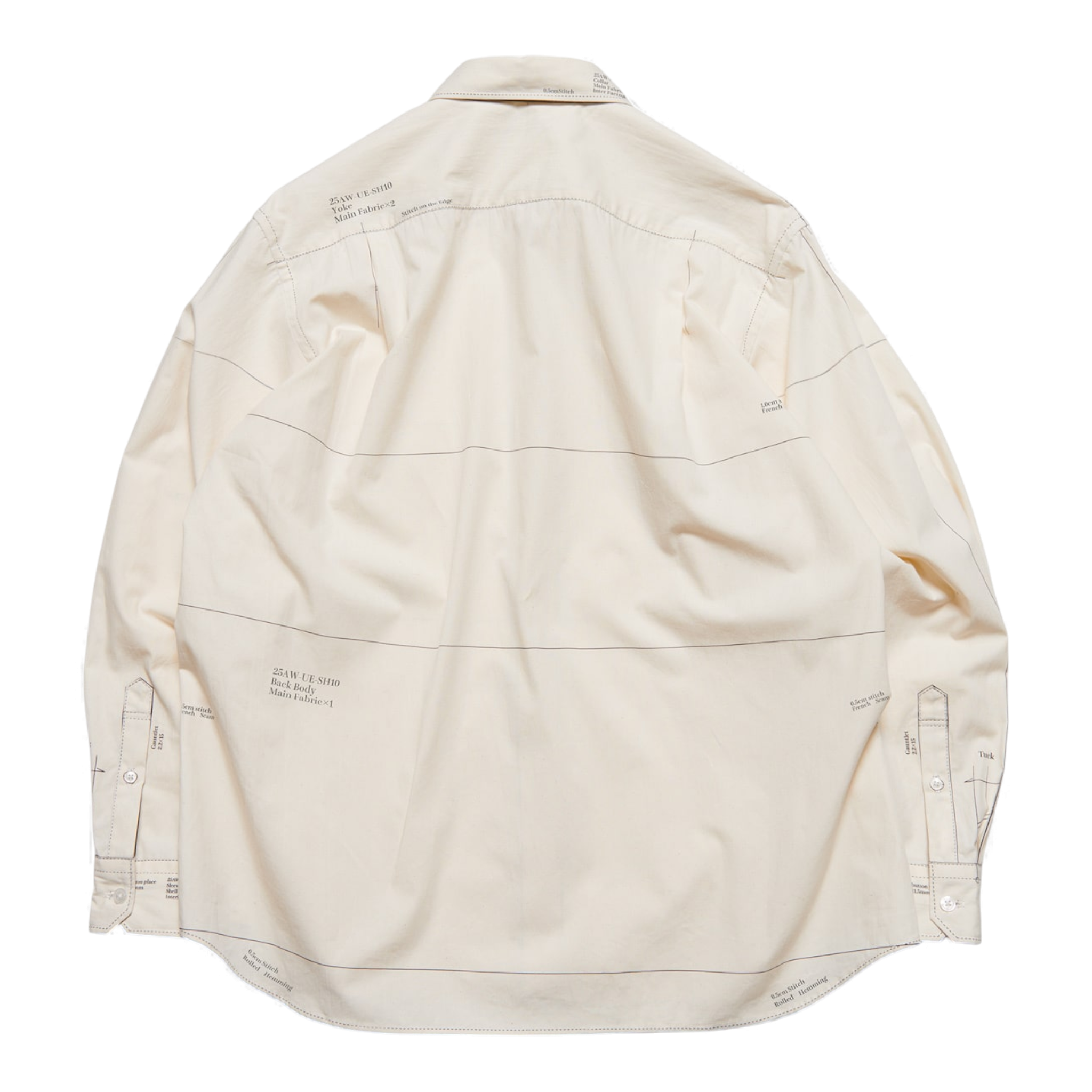 Uniform Experiment X Fragment Map-out Shirt