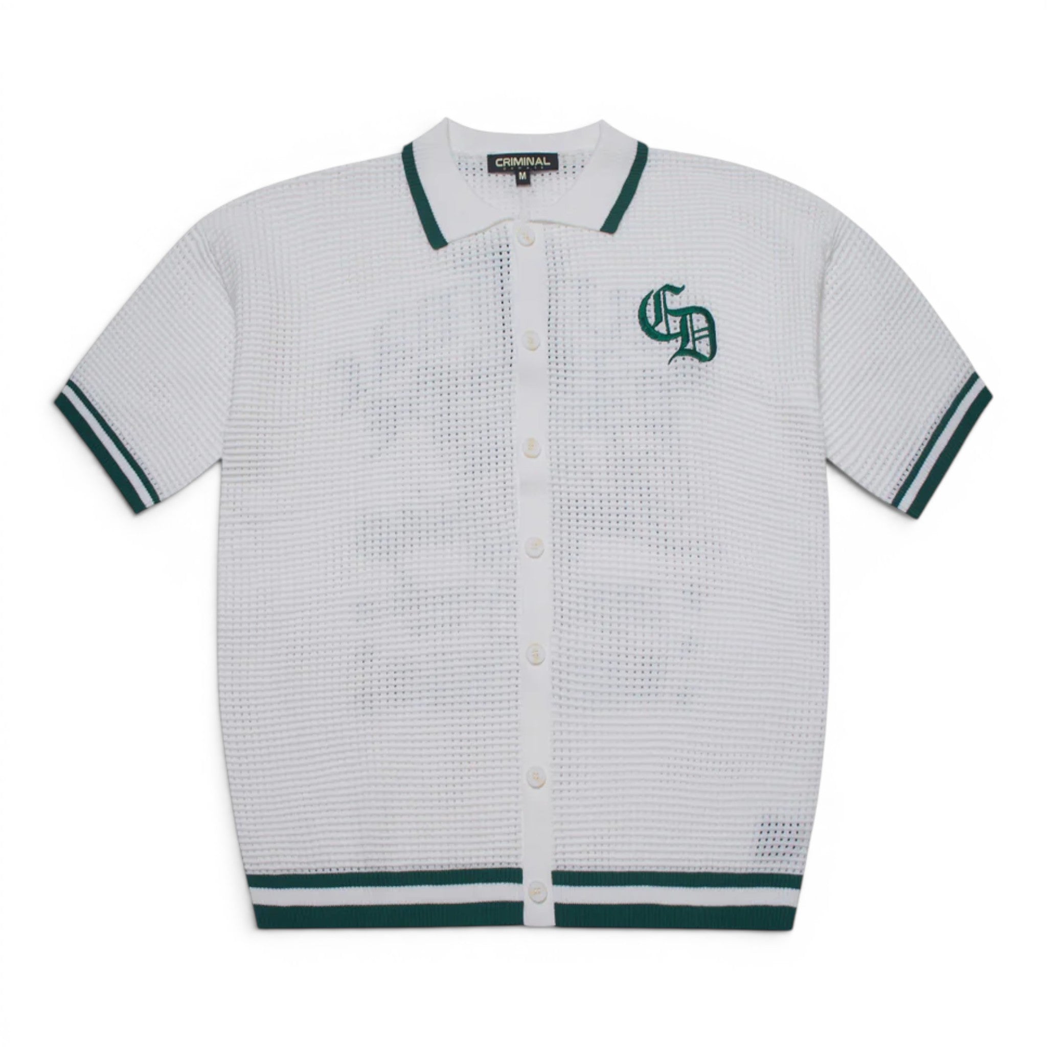 Criminal Damage Logo Mania Knitted Shirt