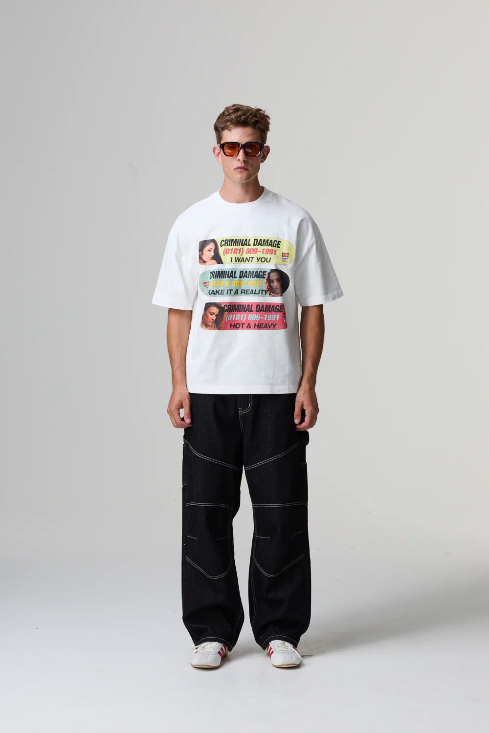 Criminal Damage Hotline Reality T-Shirt