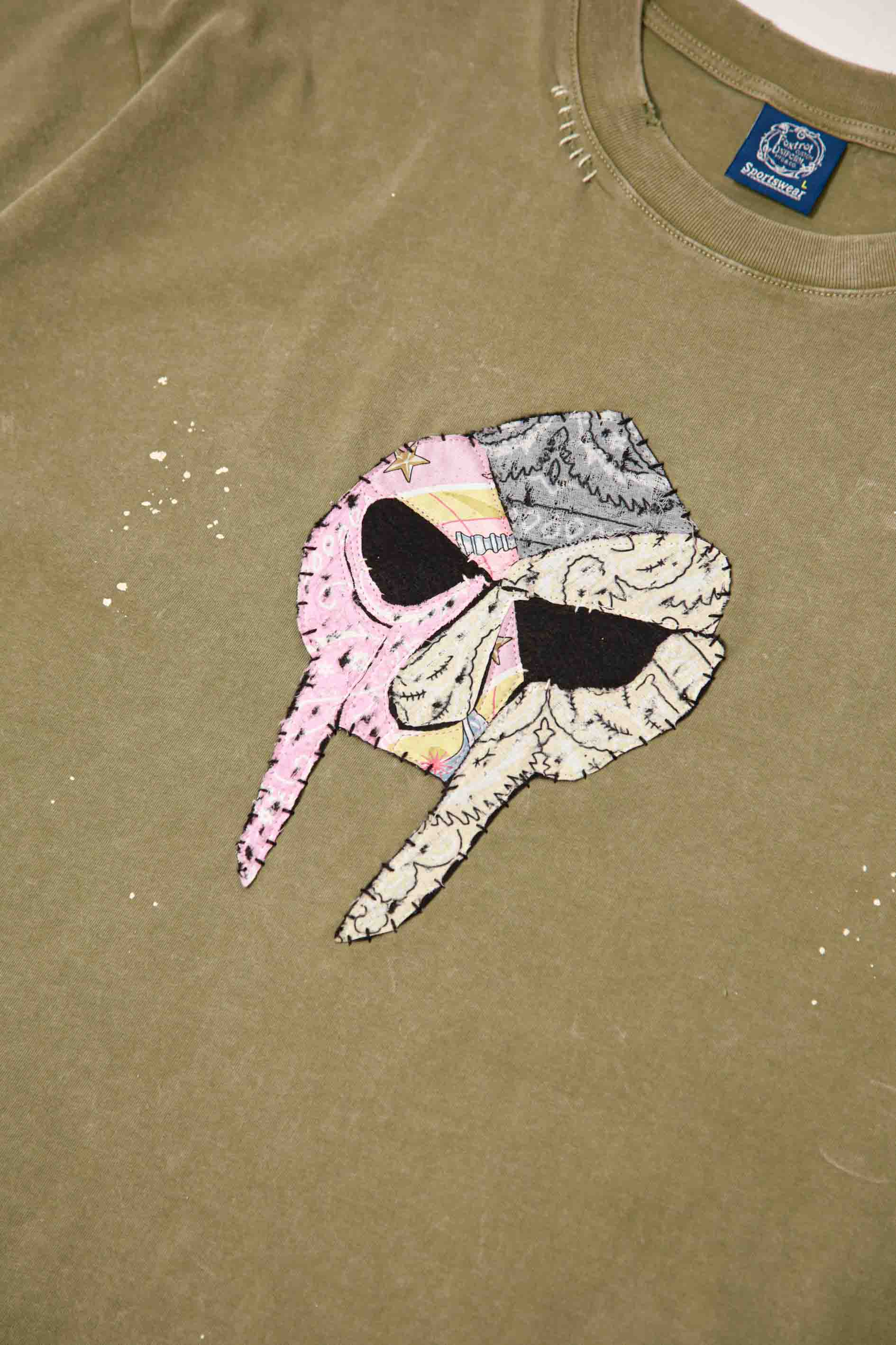 Sabotage Punk Stitched Portraits Mood Fm Punk Stitch Tee