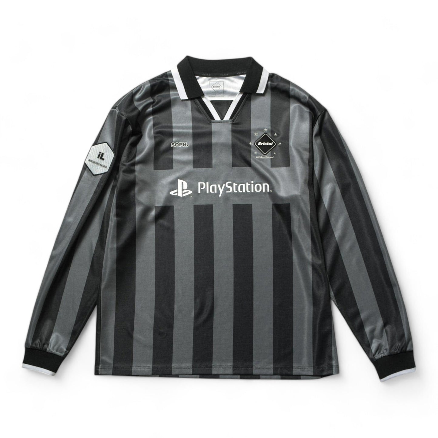 F.C REAL BRISTOL x PLAYSTATION L/S OVERSIZED GAME SHIRT