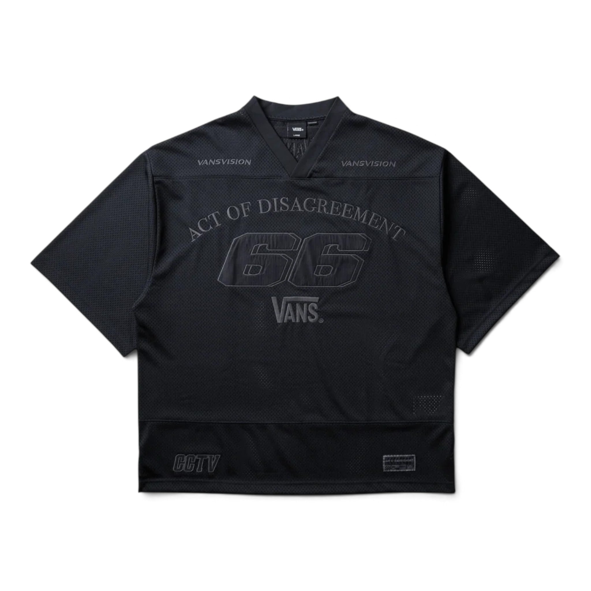 Vans Act of Disagreement Mesh T-Shirt Black