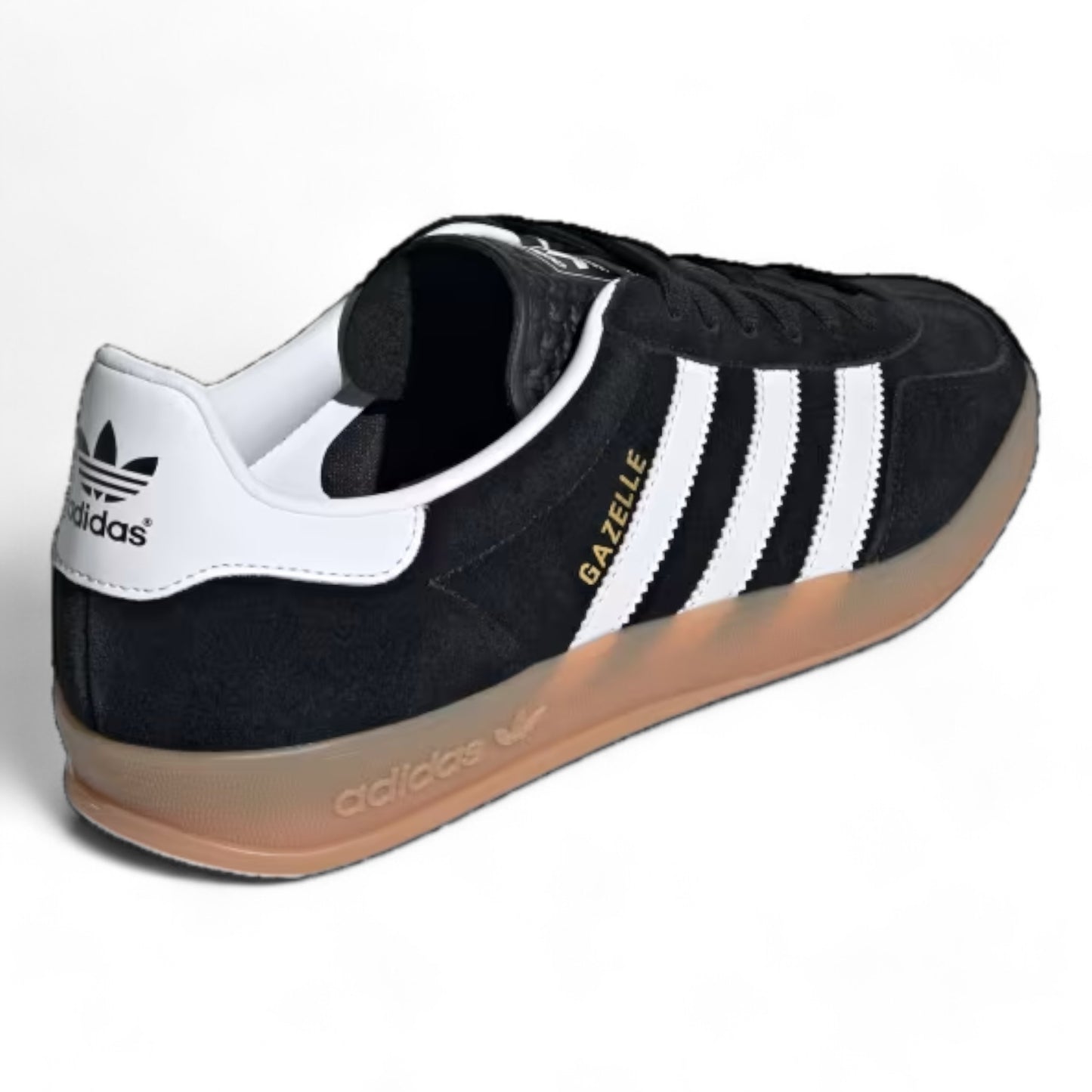 ADIDAS GAZELLE INDOOR 'BLACK WHITE GUM'