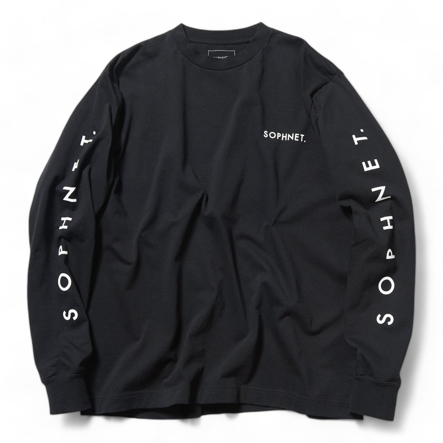 SOPHNET. SOPHNET. LOGO L/S WIDE TEE