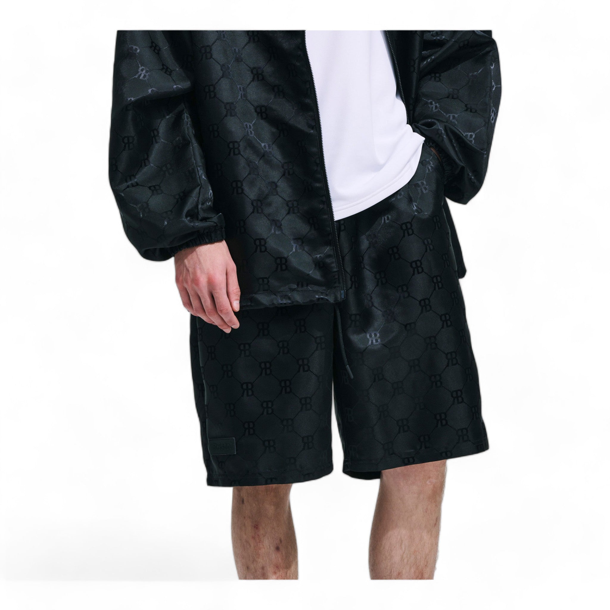 F.c Real Bristol Monogram Jacquard Nylon Shorts