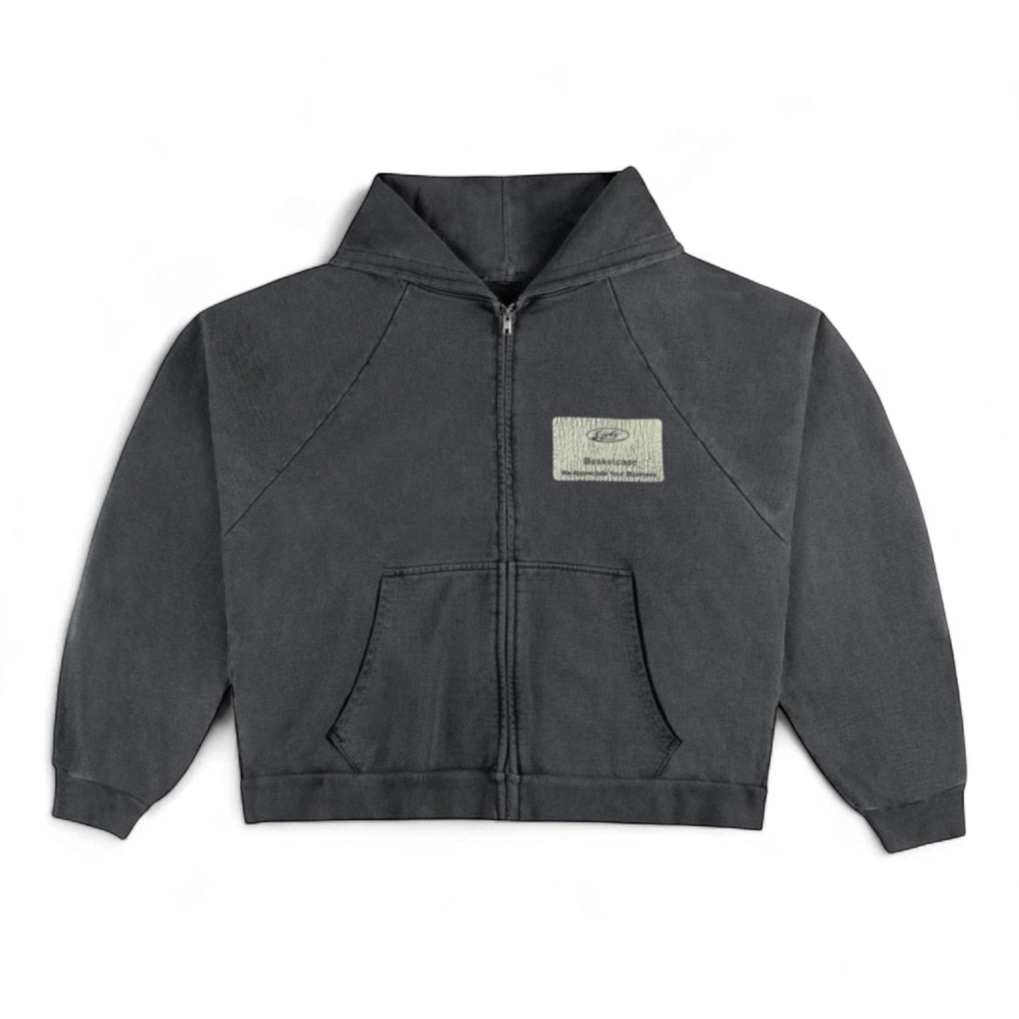 BASKETCASE GALLERY UGLY ZIP UP HOODIE