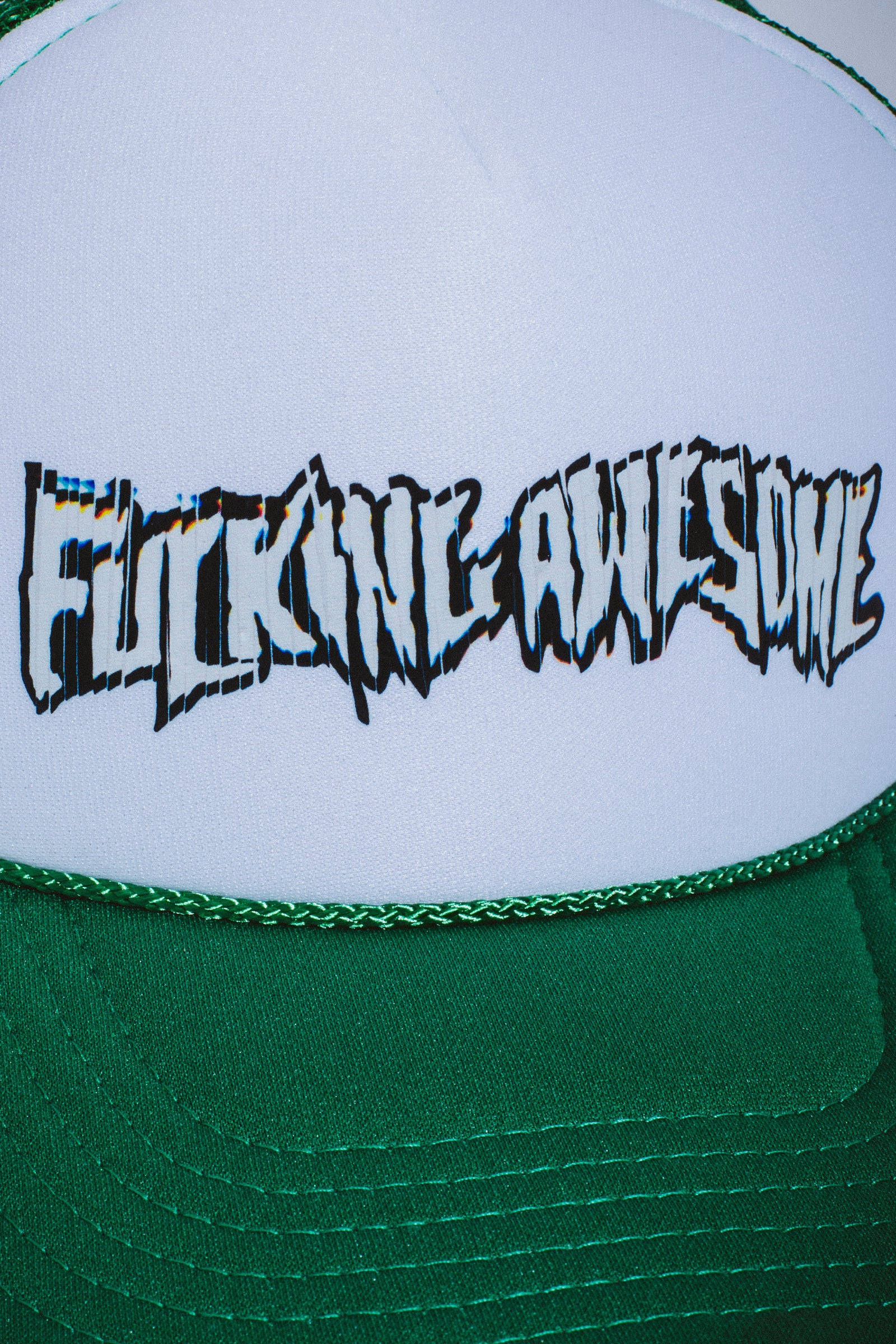 Fucking Awesome Scanner Warp Stamp Trucker Hat