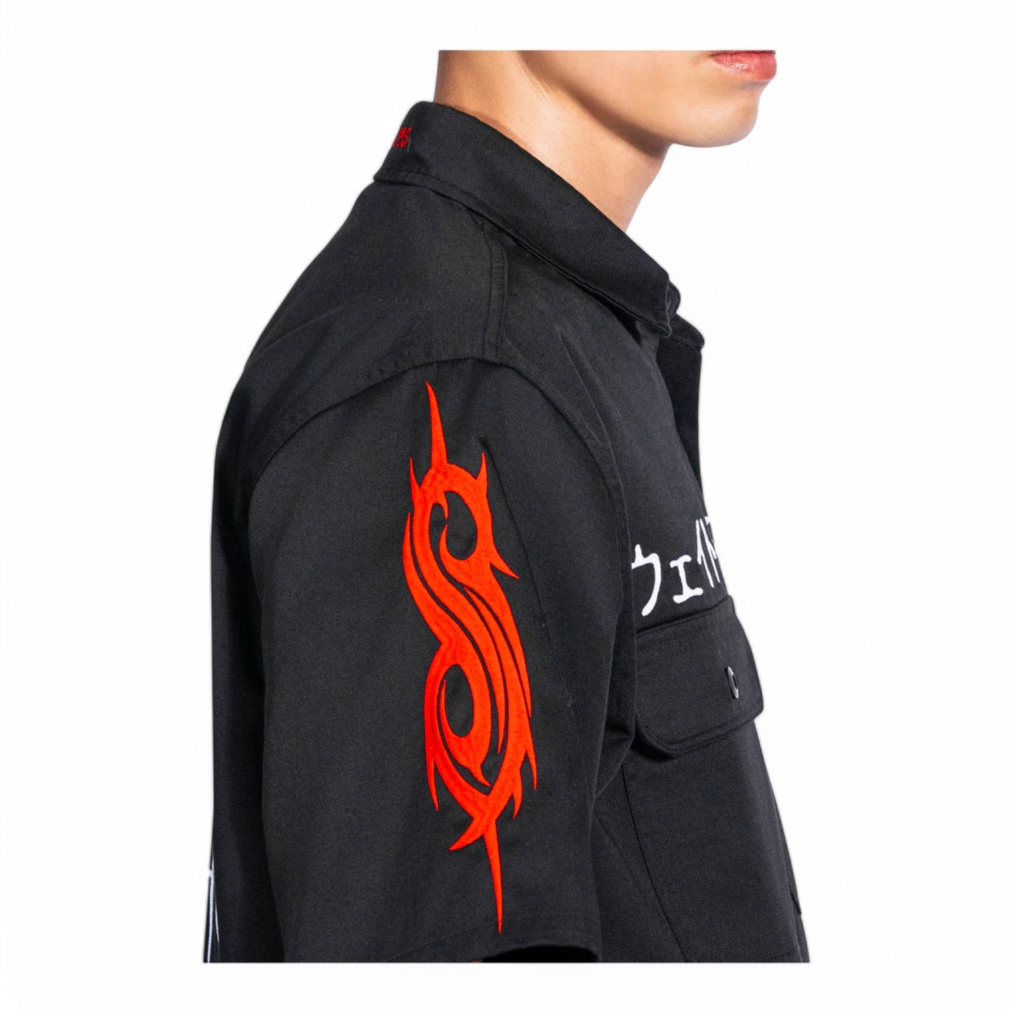 Pleasures X Slipknot Bleed Work Shirt
