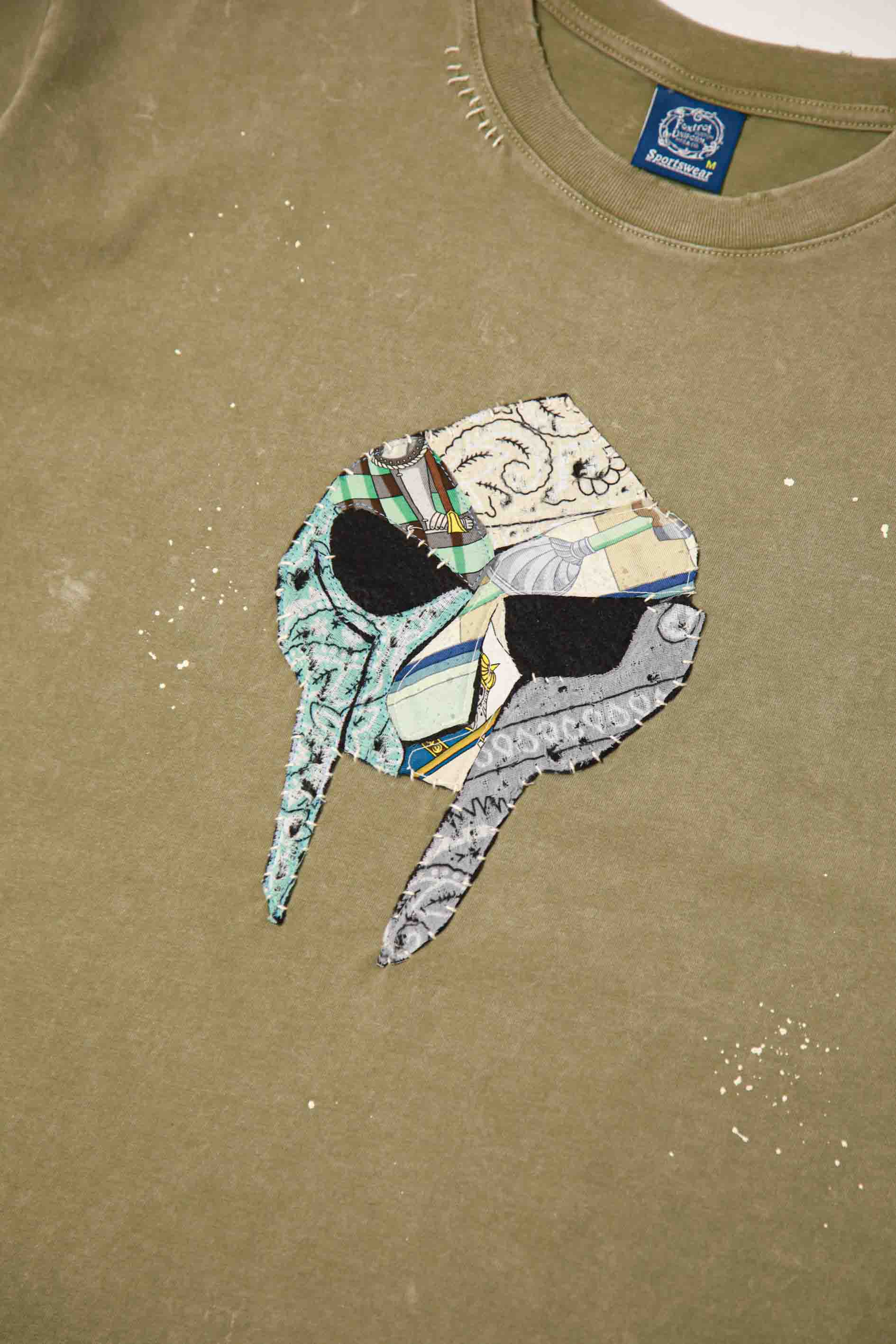 Sabotage Punk Stitched Portraits Mood Fm Punk Stitch Tee