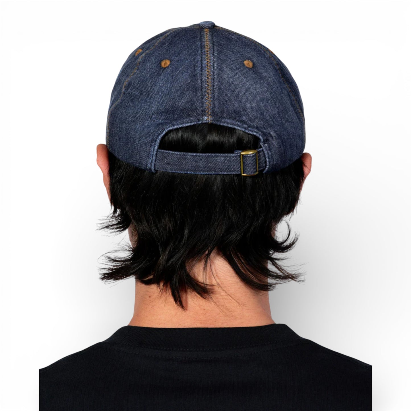PLEASURES ZIG ZAG DENIM CAP
