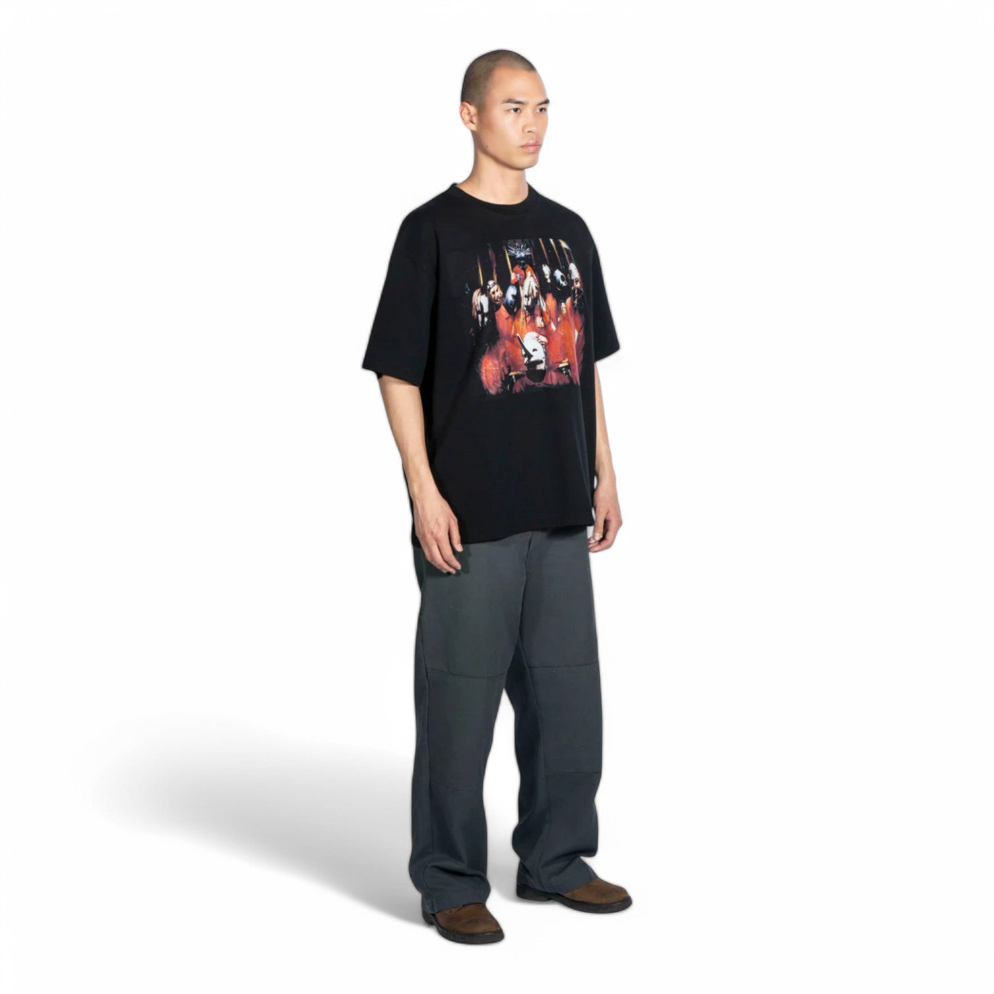 Pleasures X Slipknot Self Titled Heavyweight Shirt