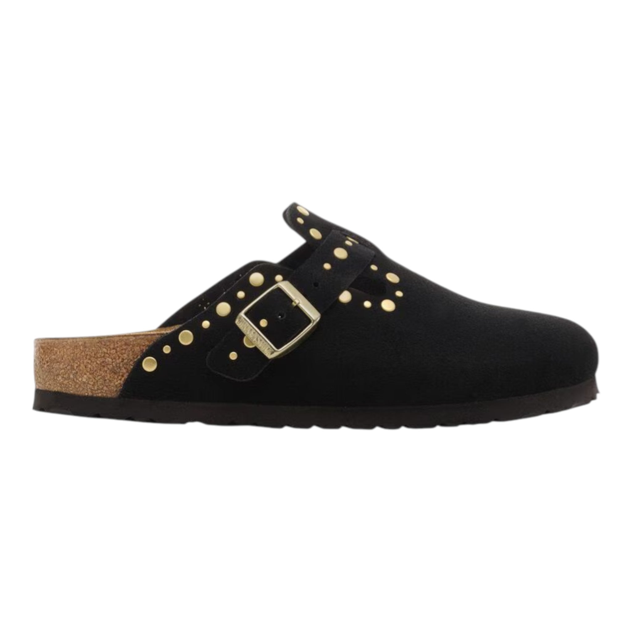 Birkenstock Boston Rivet Border Black