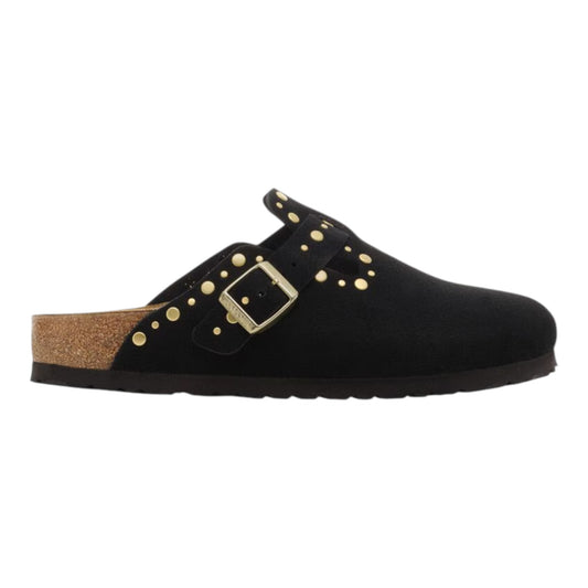 BIRKENSTOCK BOSTON RIVET BORDER BLACK