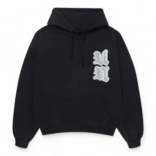 UNKNOWN MULTI LOGO ICED OUT HOODIE