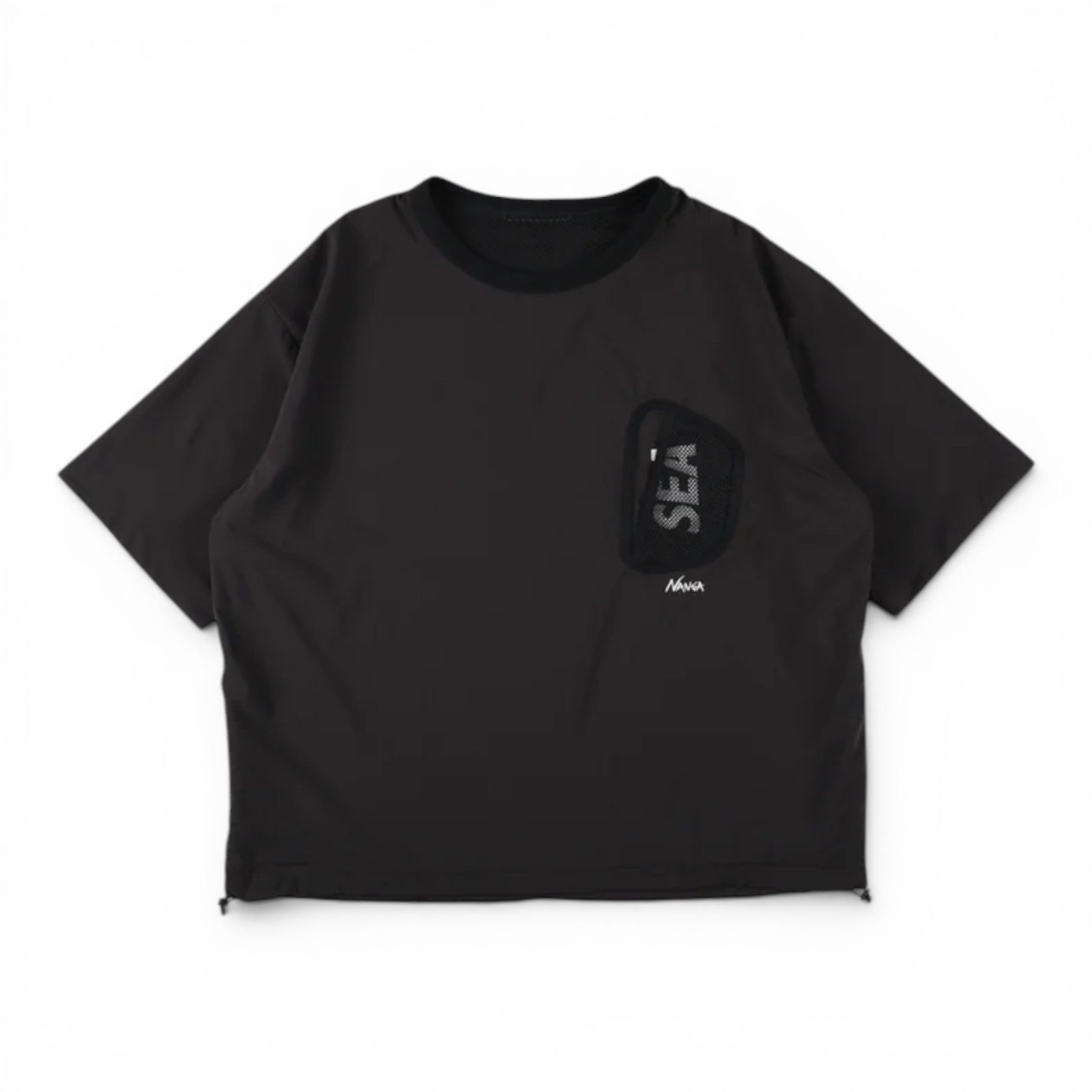NANGA x WDS PHANTOM GRID REVERSIBLE TEE