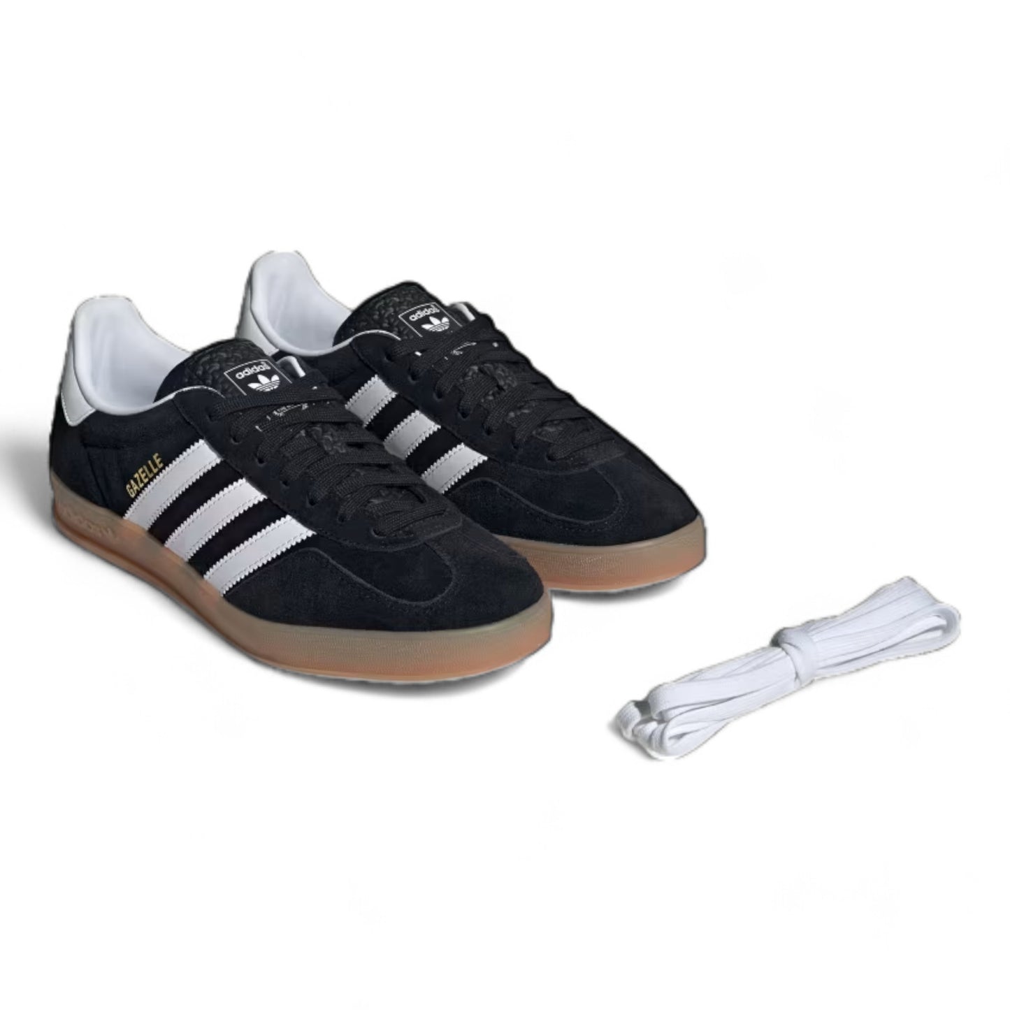 ADIDAS GAZELLE INDOOR 'BLACK WHITE GUM'