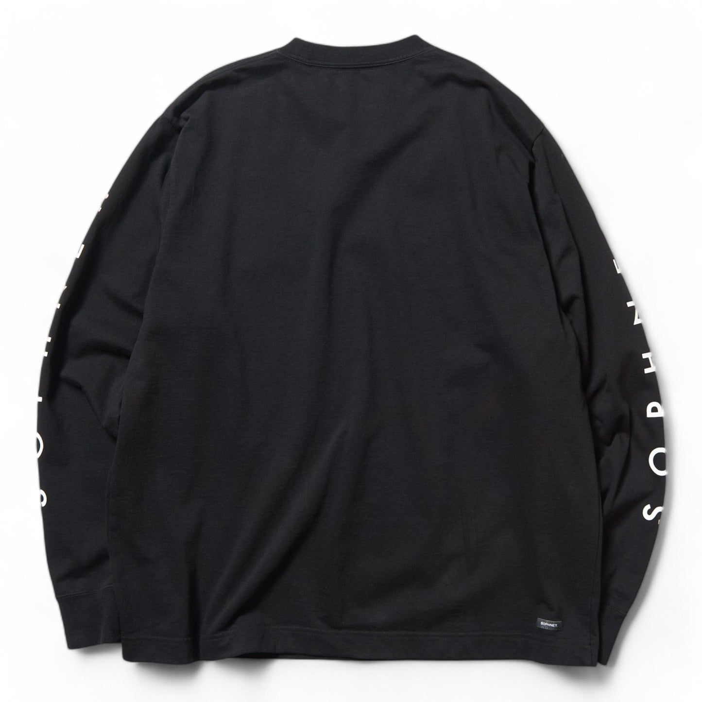 SOPHNET. SOPHNET. LOGO L/S WIDE TEE