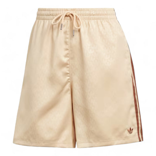 ADIDAS FASHION MONOGRAM SATIN SHORTS