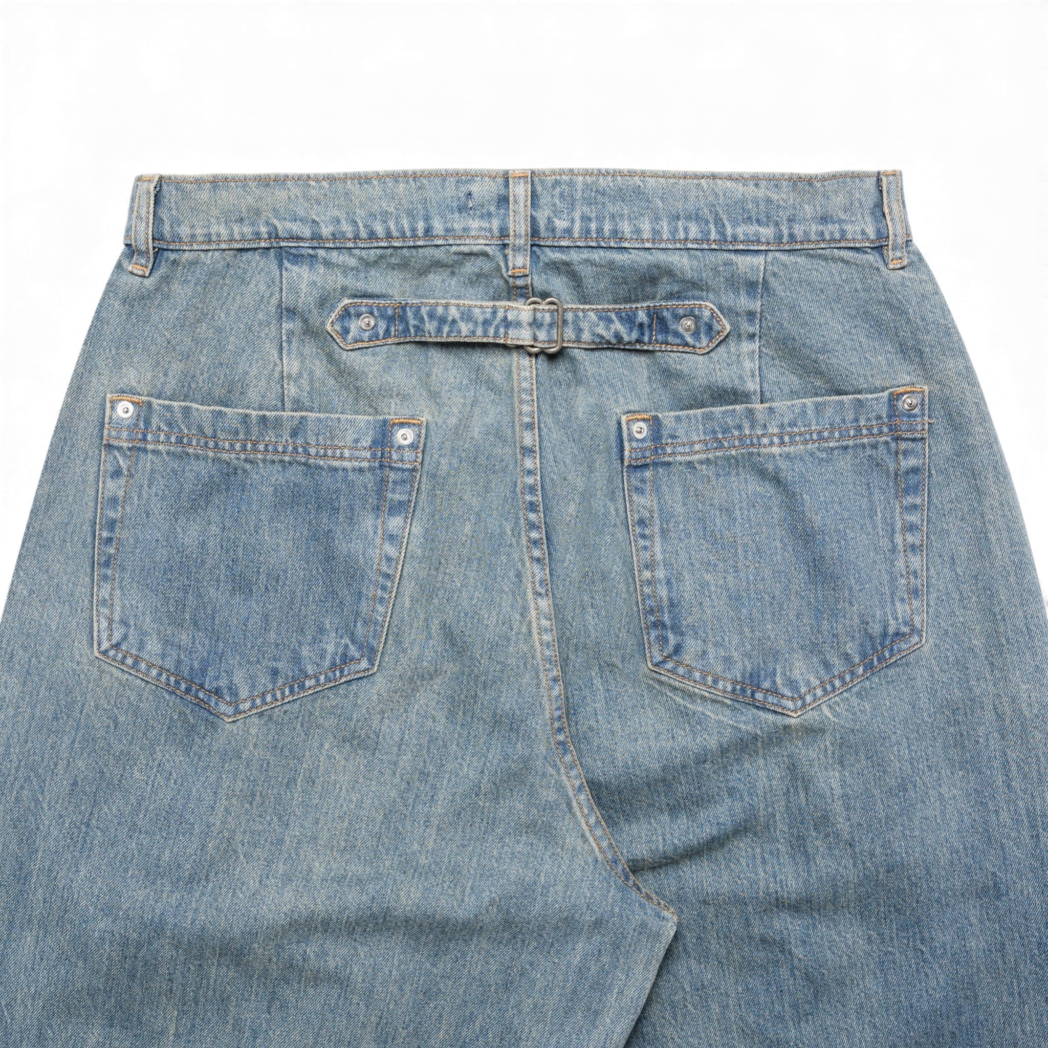 Art Community Washed Indigotriptych Japanese Denim