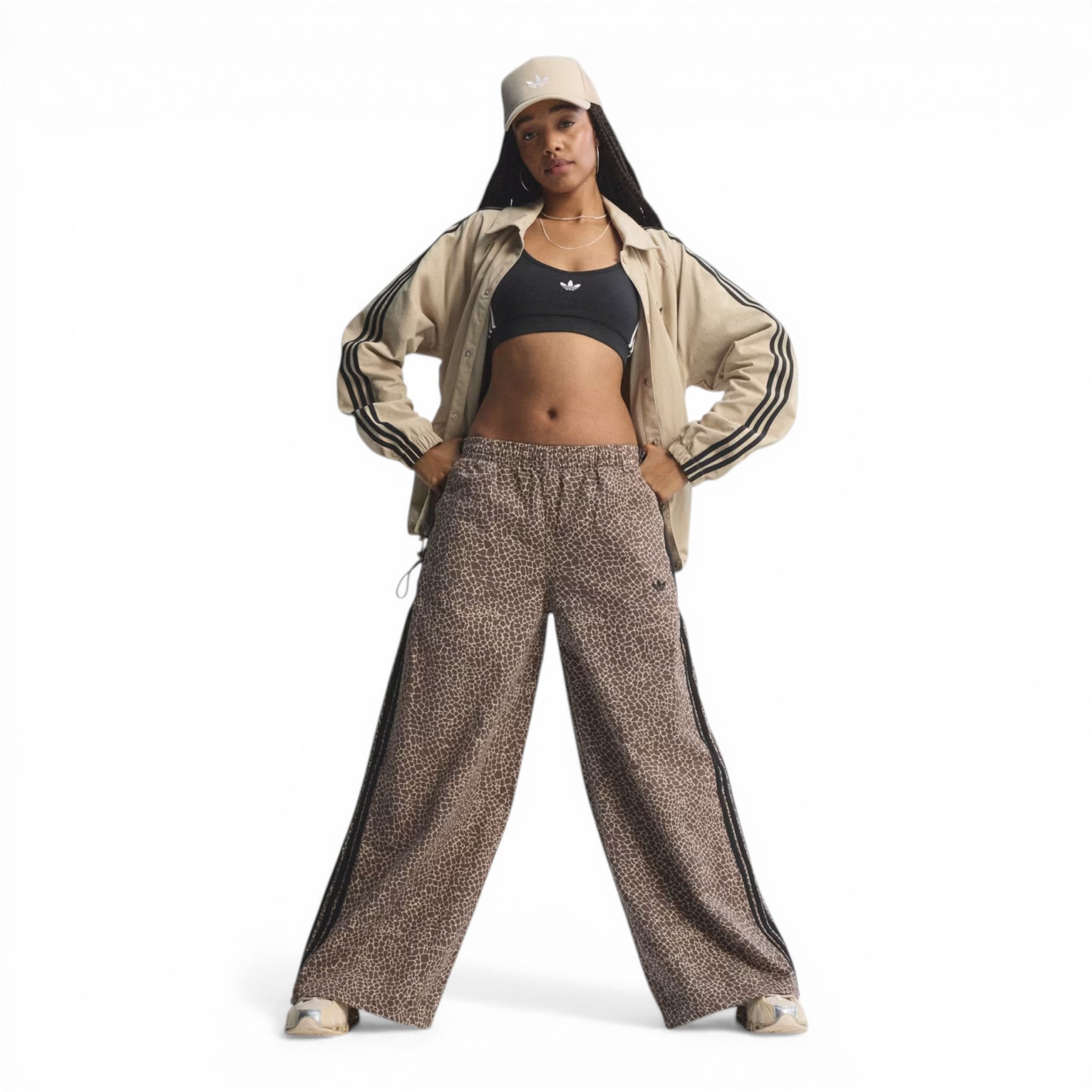 Adidas Firebird Oversized Aop Denim Pants
