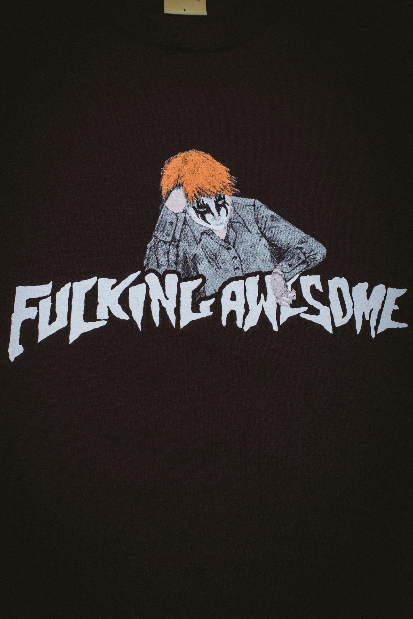 Fucking Awesome Aidan Painting Stamp Logo Tee