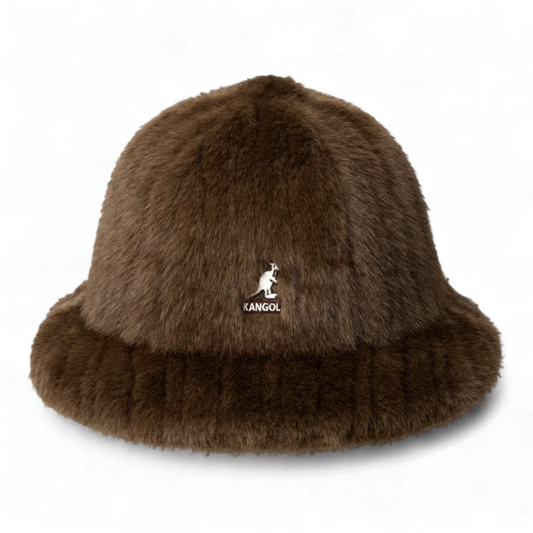 KANGOL FAUX FUR CASUAL