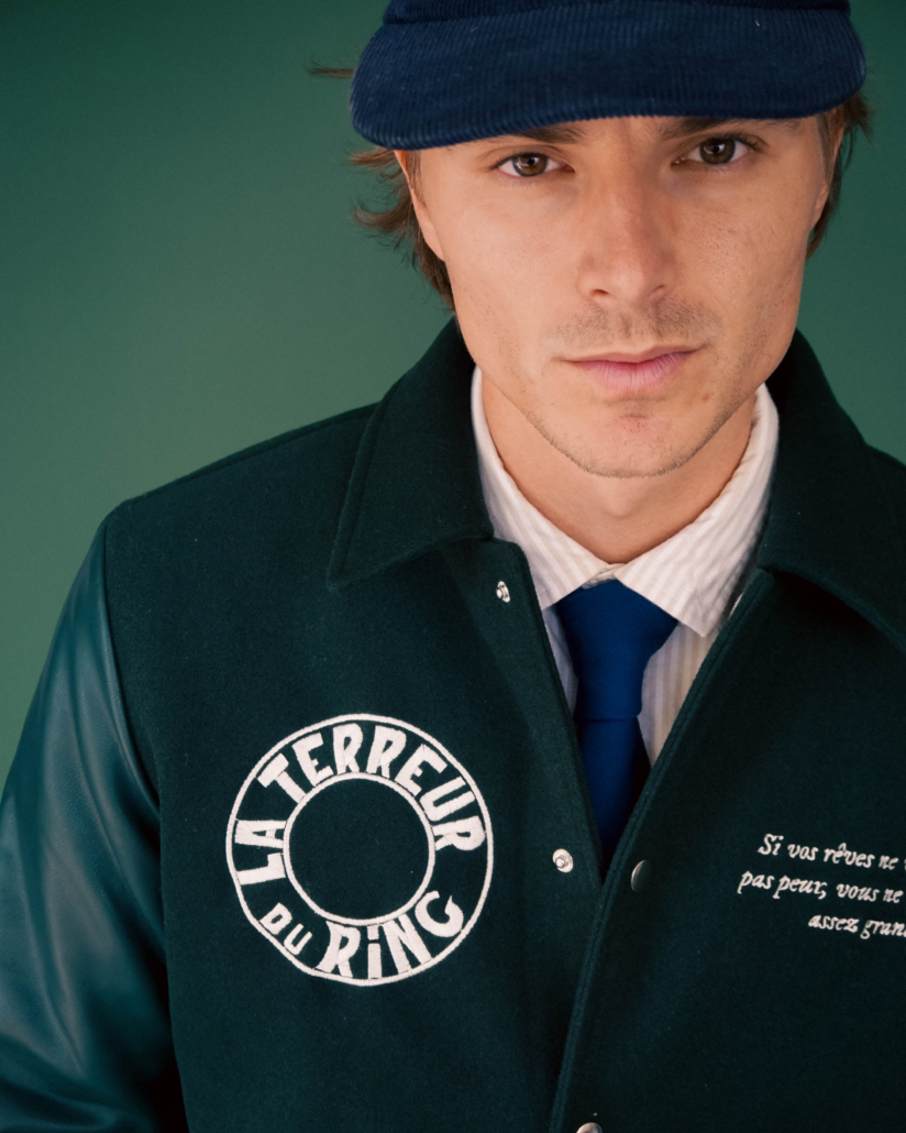 THE LOOSE COMPANY LA TERREUR DU RING VARSITY JACKET