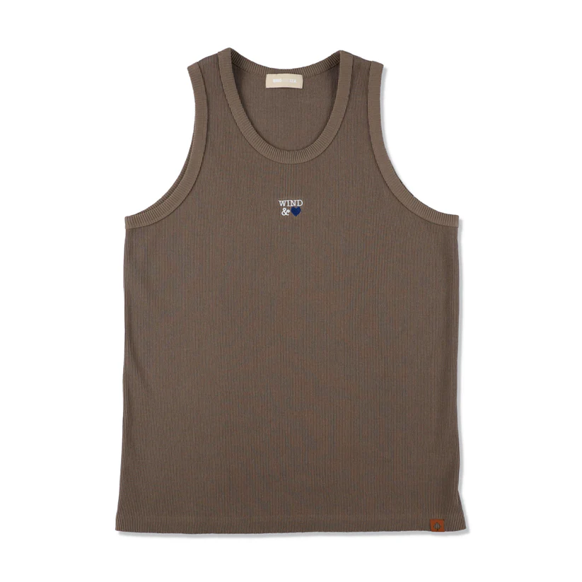 Wind And Sea Front Logo Tank Top