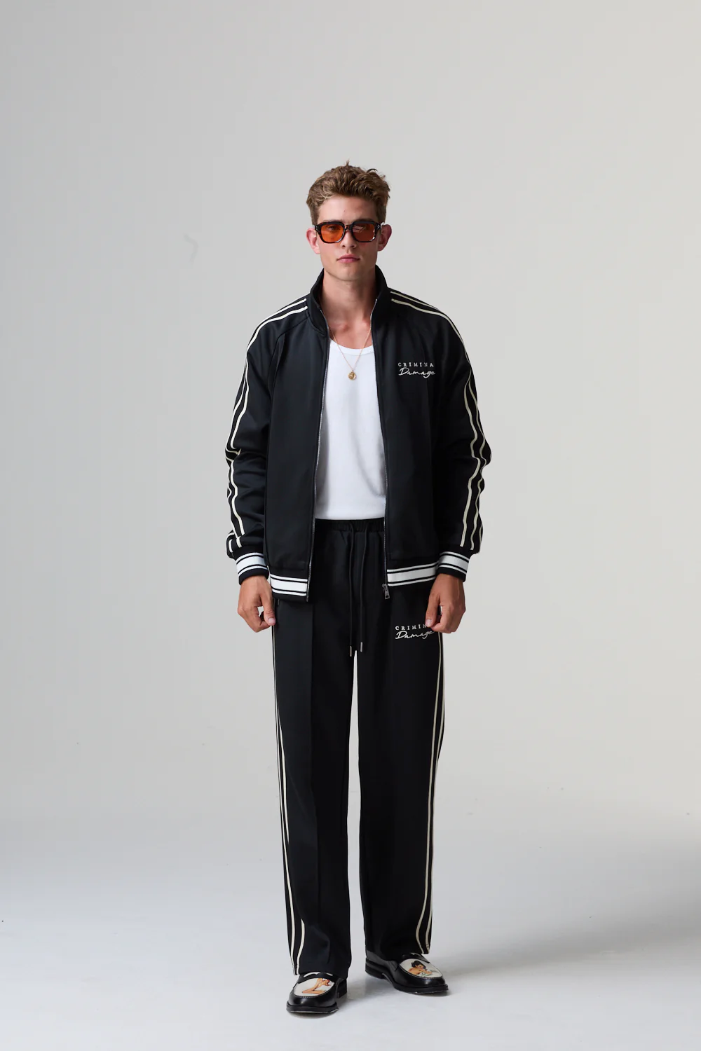 Criminal Damage Dragon Embroidered Jacket