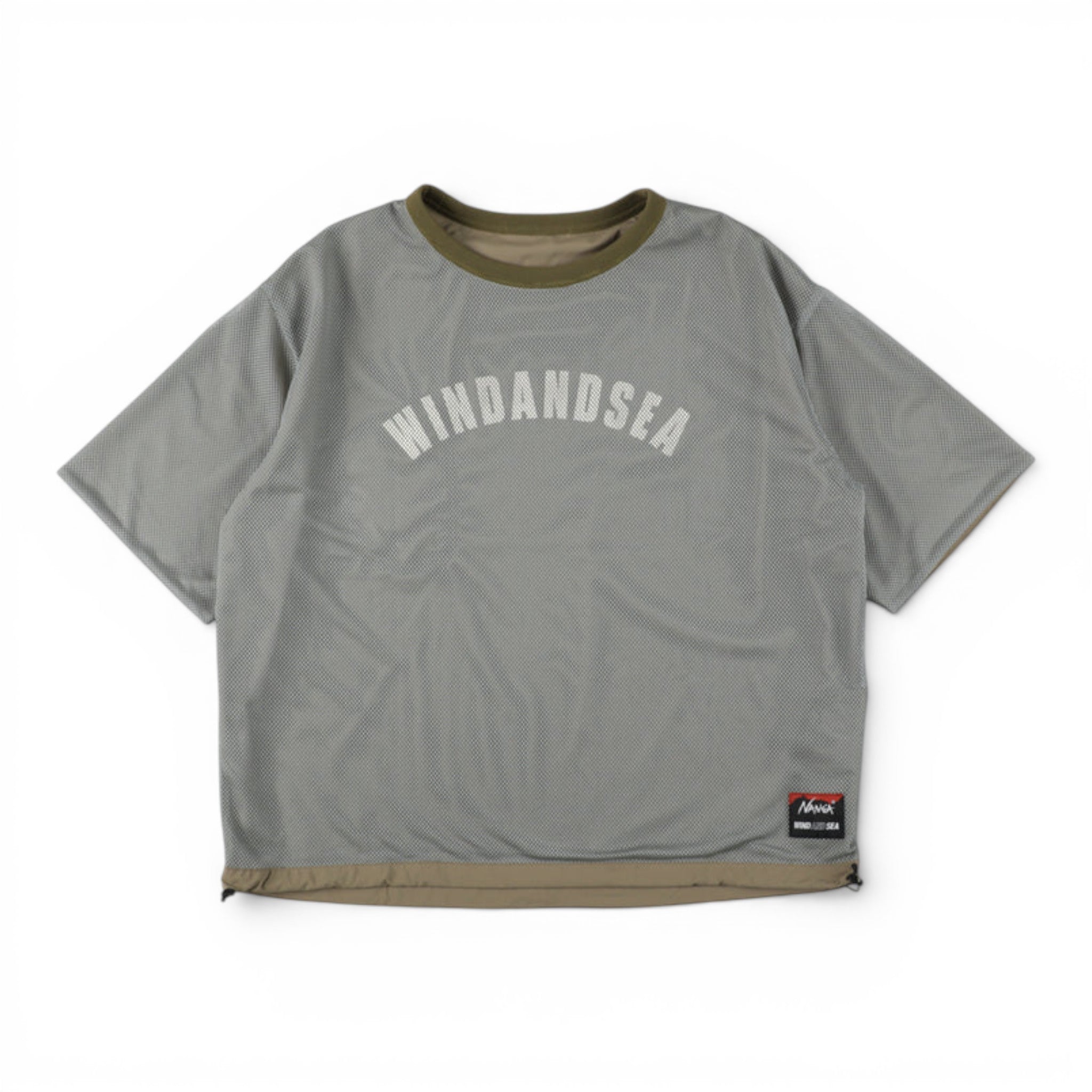 NANGA x WDS PHANTOM GRID REVERSIBLE TEE