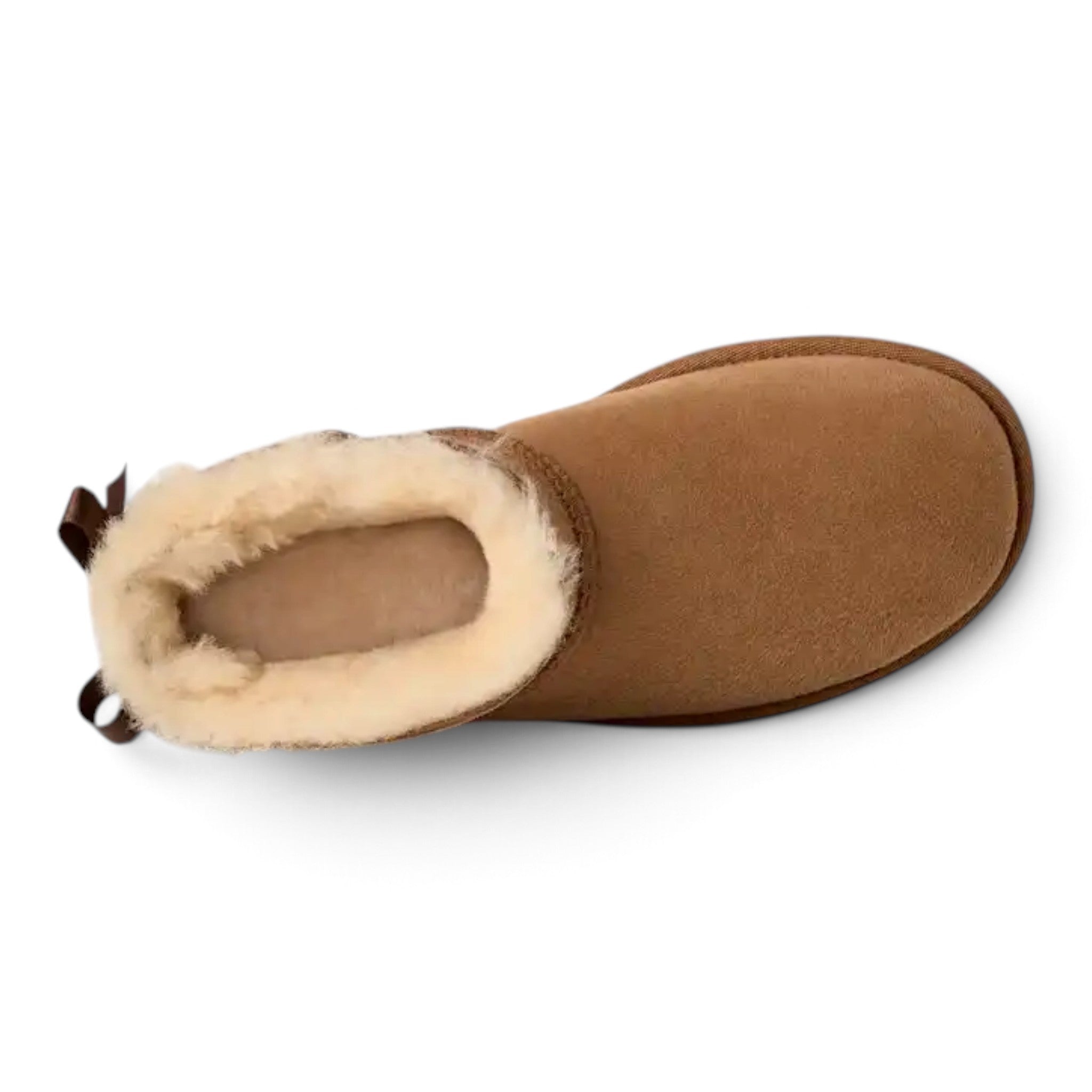 Womens Ugg Ultra Mini Bailey Bow Boot Chestnut