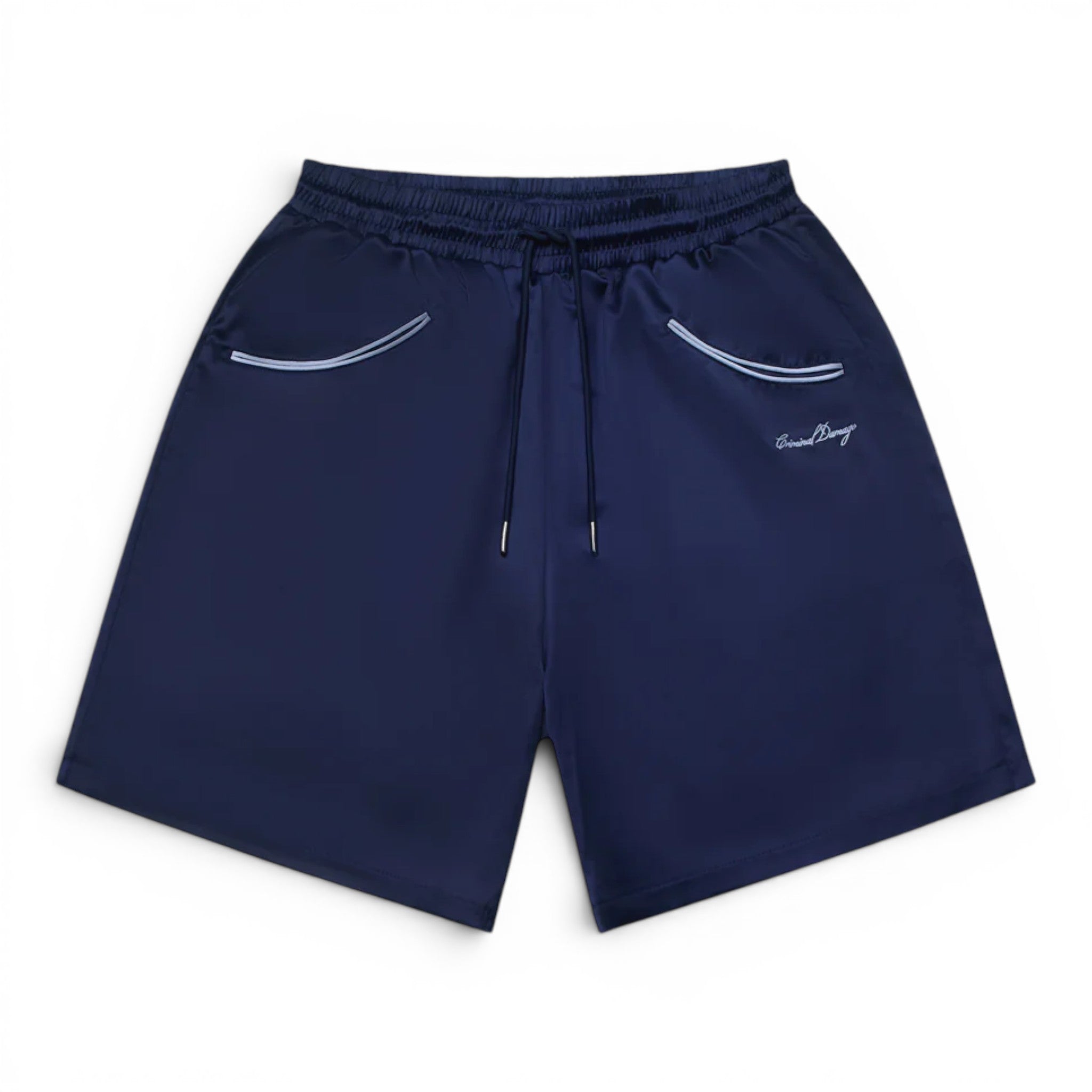 Criminal Damage Western Satin Shorts