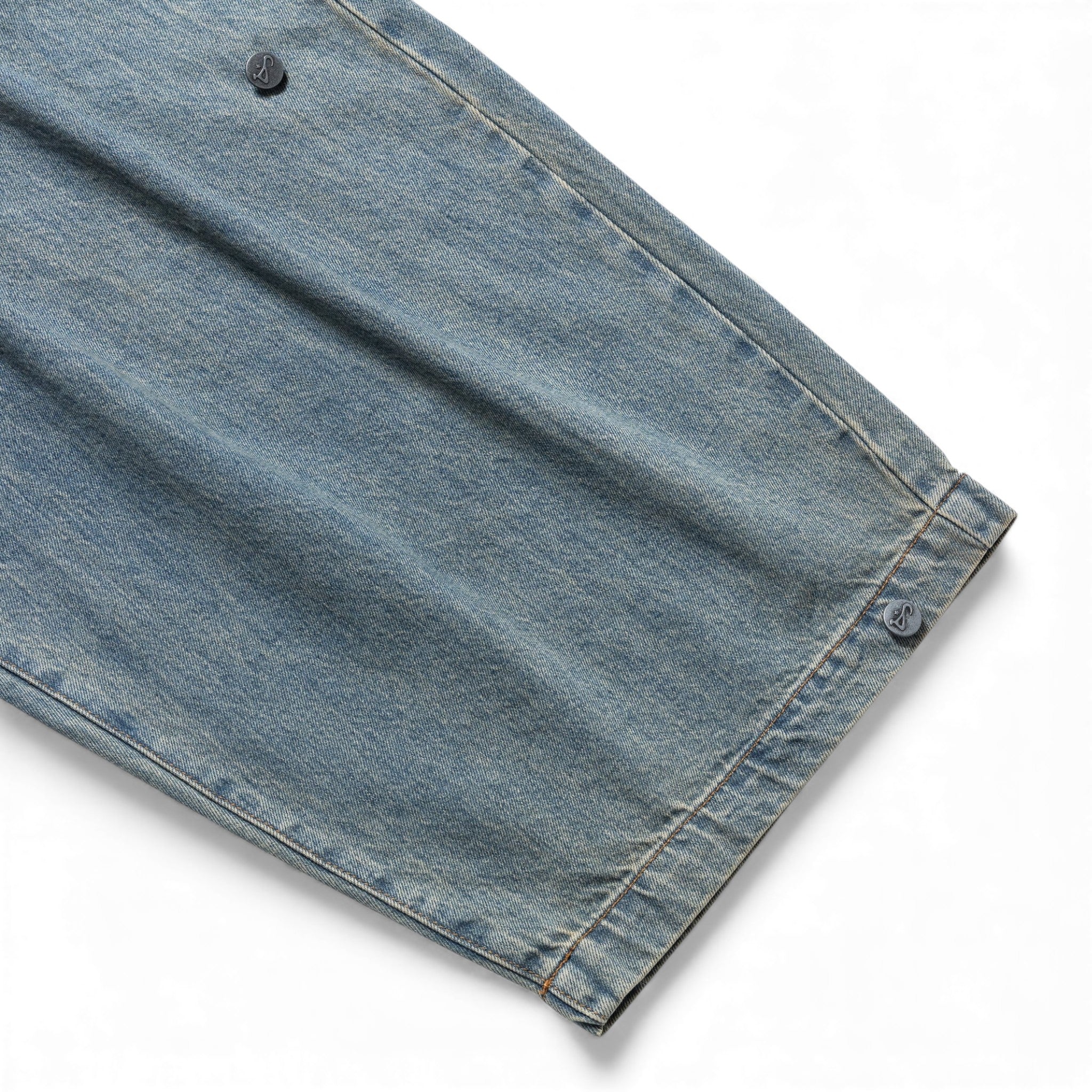 Art Community Washed Indigotriptych Japanese Denim