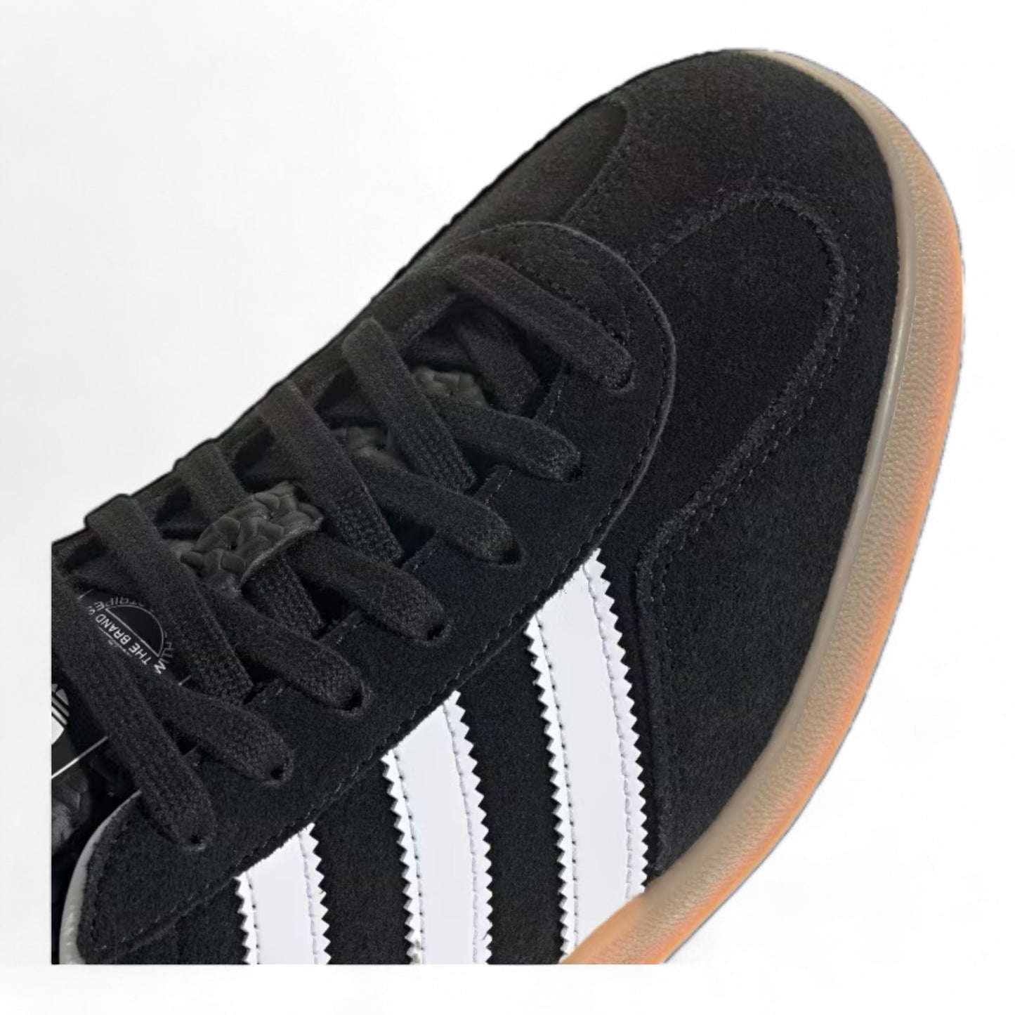 ADIDAS GAZELLE INDOOR 'BLACK WHITE GUM'