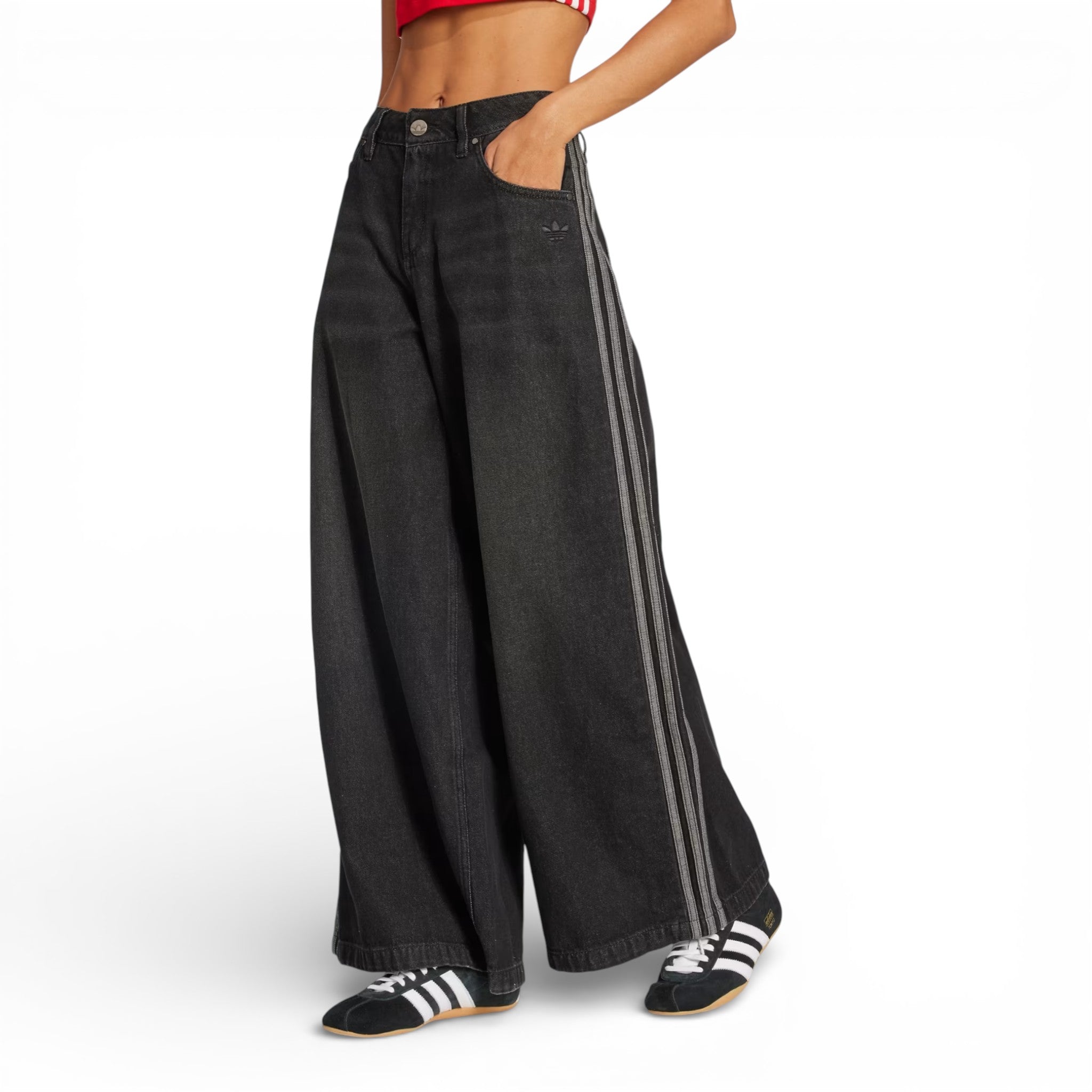 Adidas Denim Wide Pant
