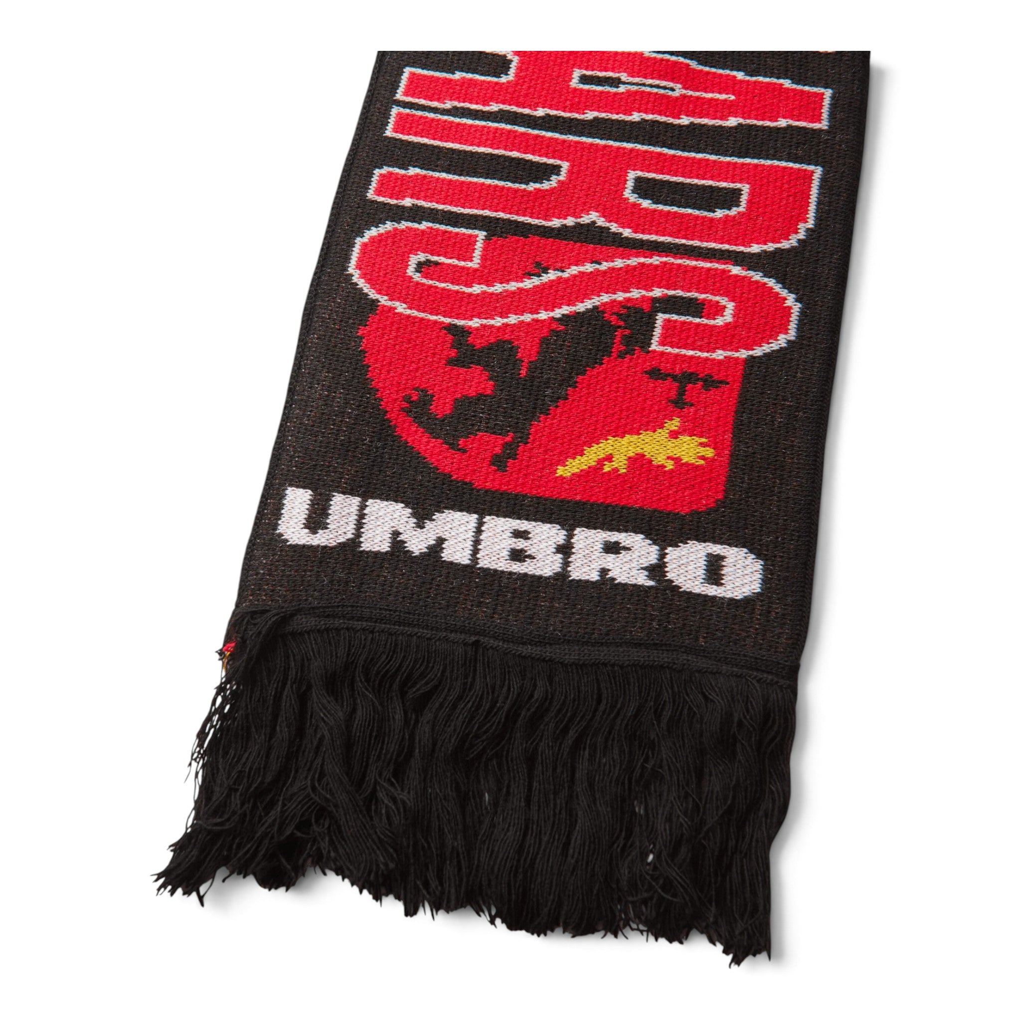 Umbro It All Ends In Tears Scarf Grey / Red / Black