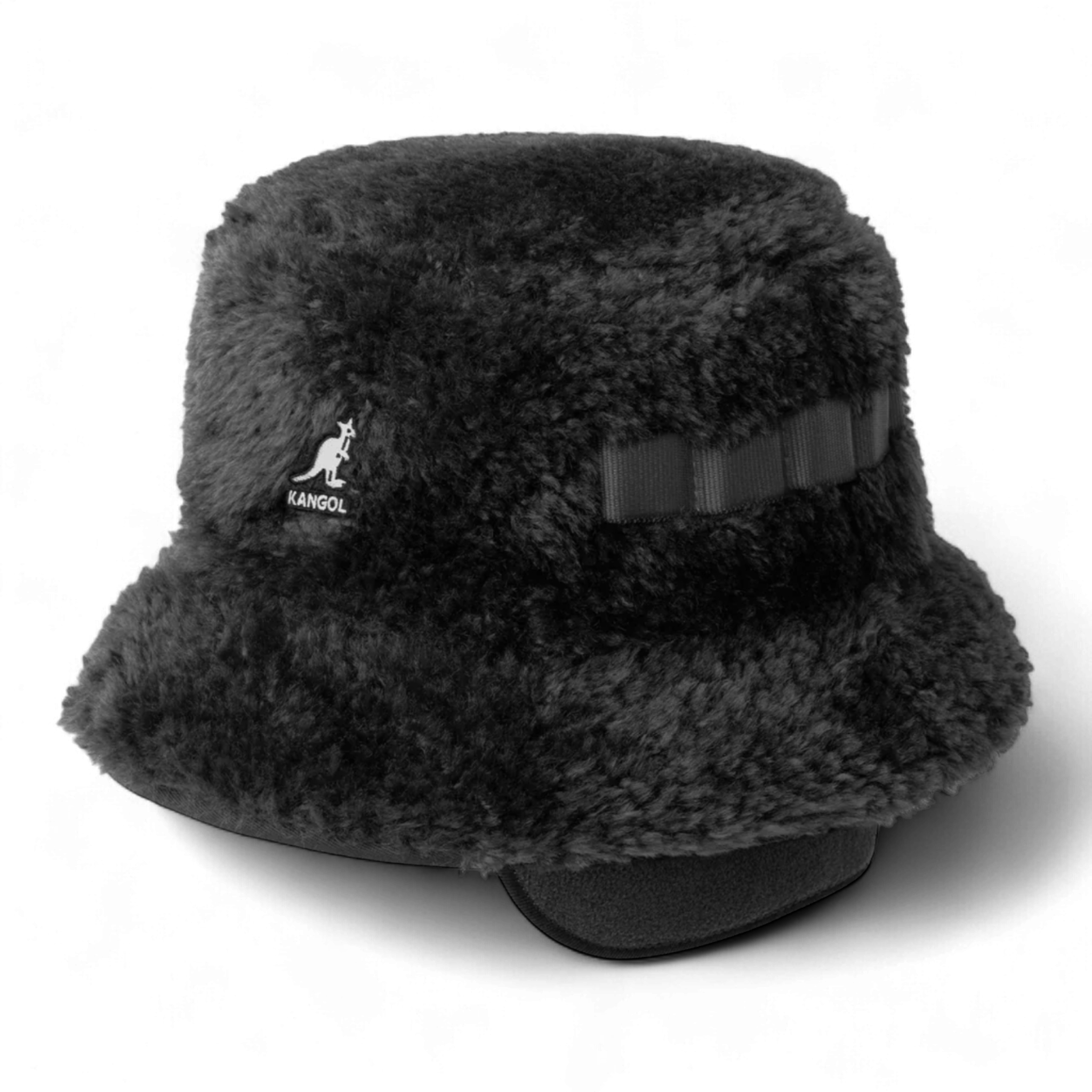 Kangol Faux Shearling Utility Bucket