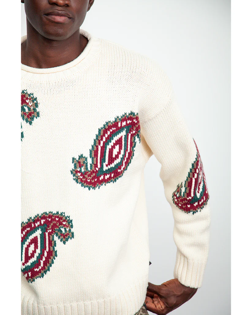 Wind And Sea Paisely Sea Knit