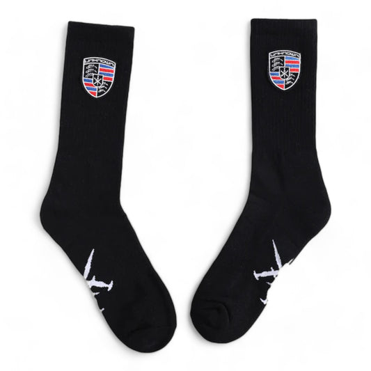 UNKNOWN PORSCHE BADGE SOCKS