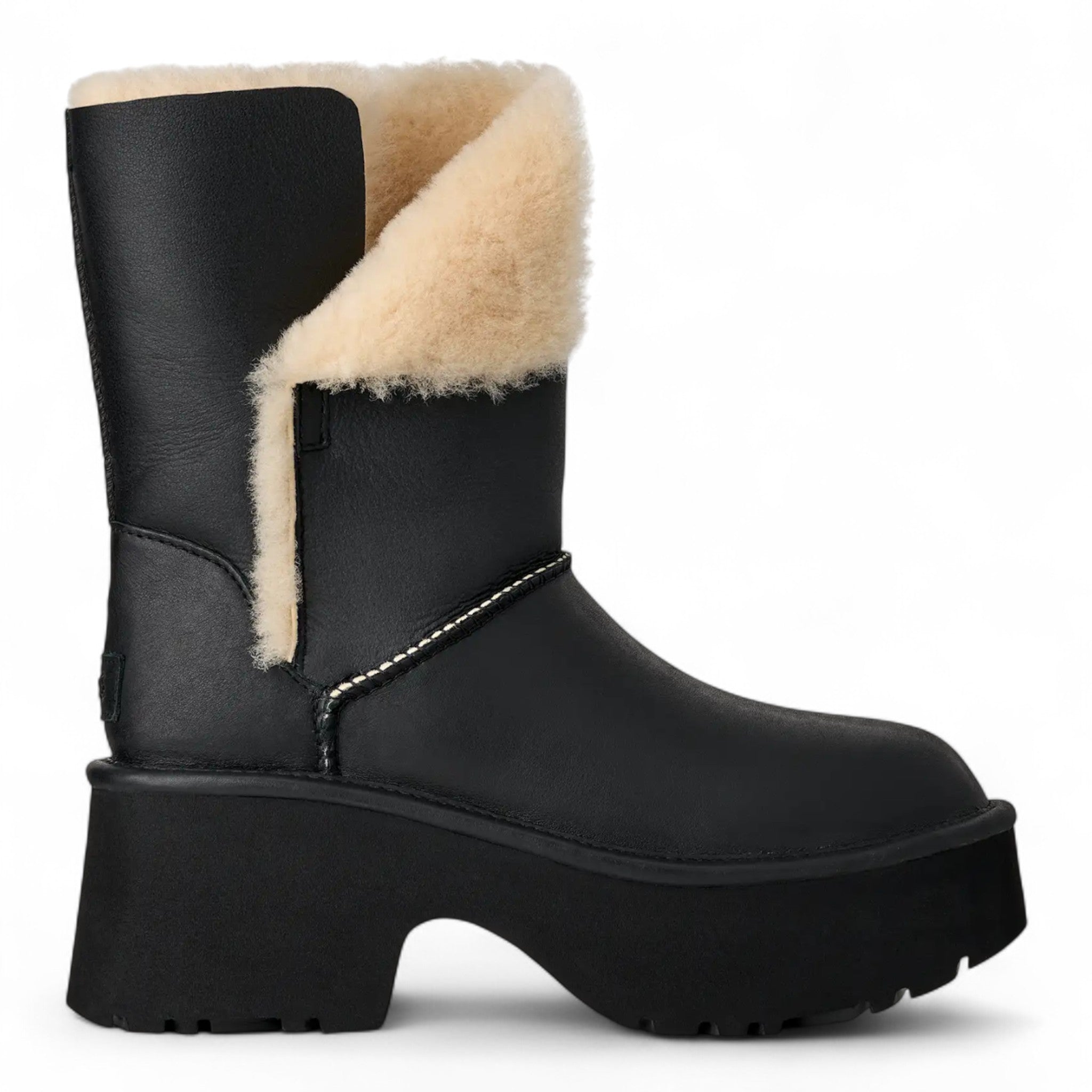 Womens Ugg Classic Esmee Leather Boot