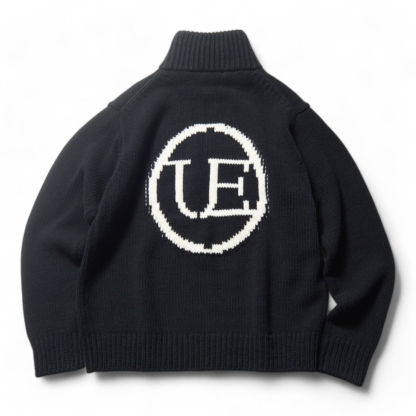 UNIFORM EXPERIMENT HALF ZIP SWEATER