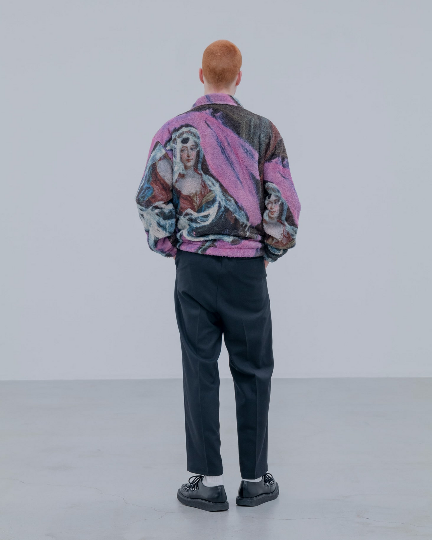UNIFORM EXPERIMENT ASGER JORN: PAINTING FLEECE BLOUSON