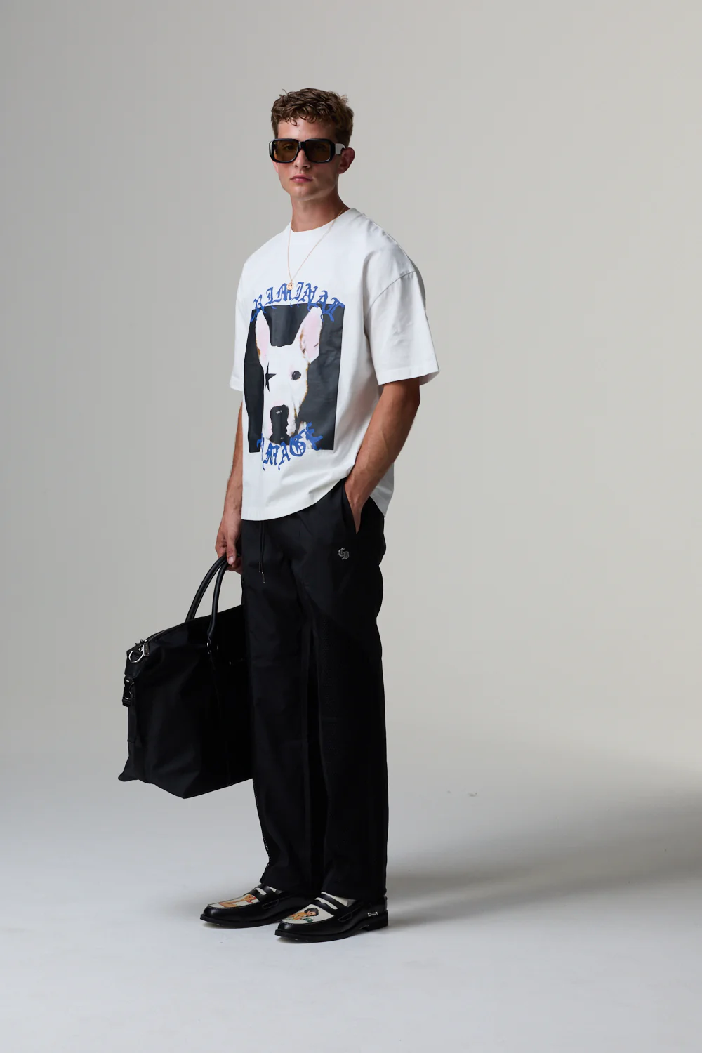 Criminal Damage Star Dog T-Shirt