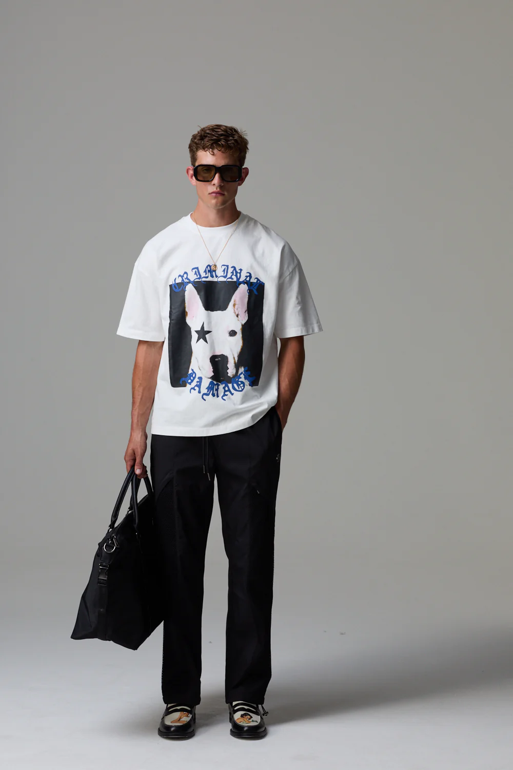 Criminal Damage Star Dog T-Shirt