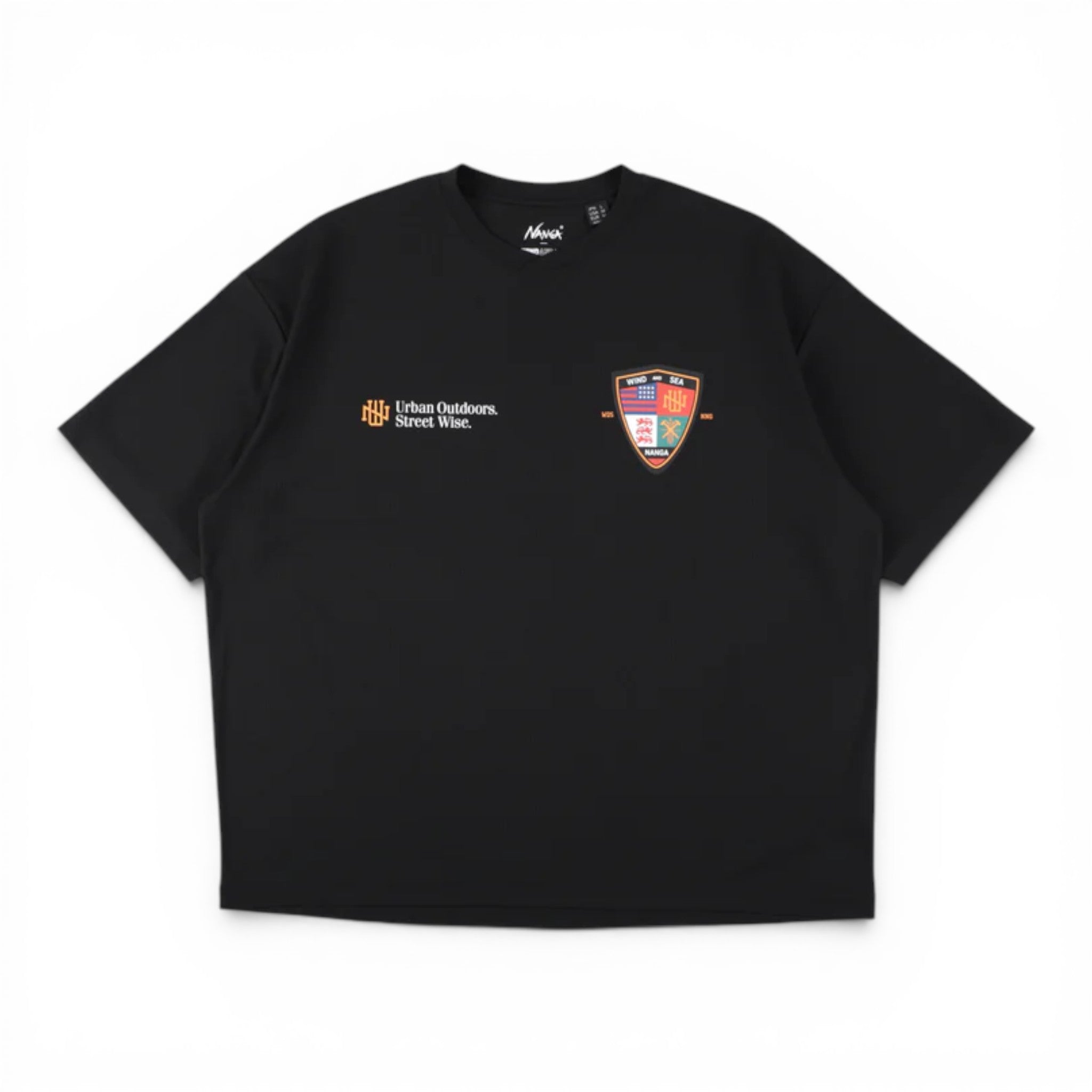 NANGA x WDS POWER DRY EMBLEM TEE