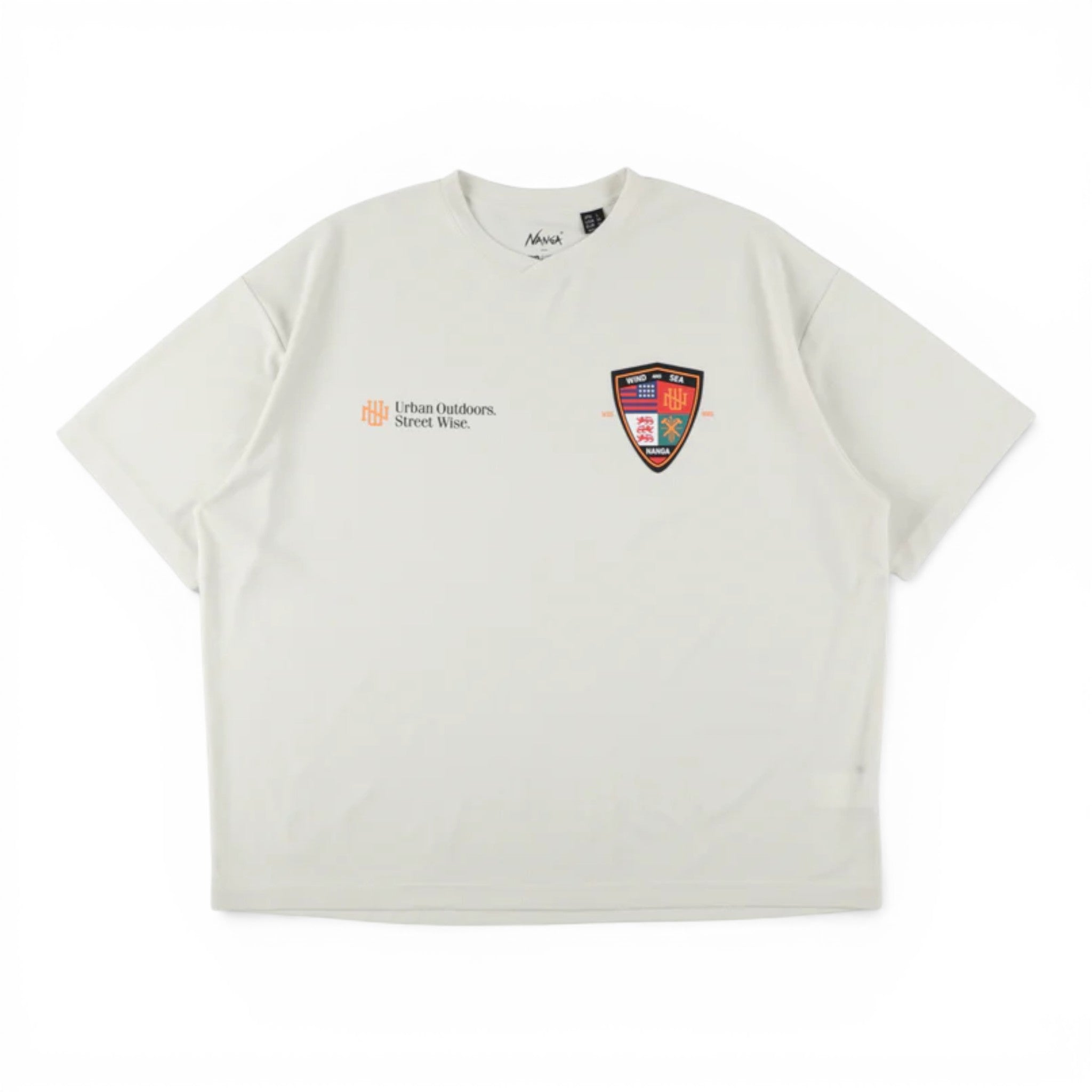 NANGA x WDS POWER DRY EMBLEM TEE