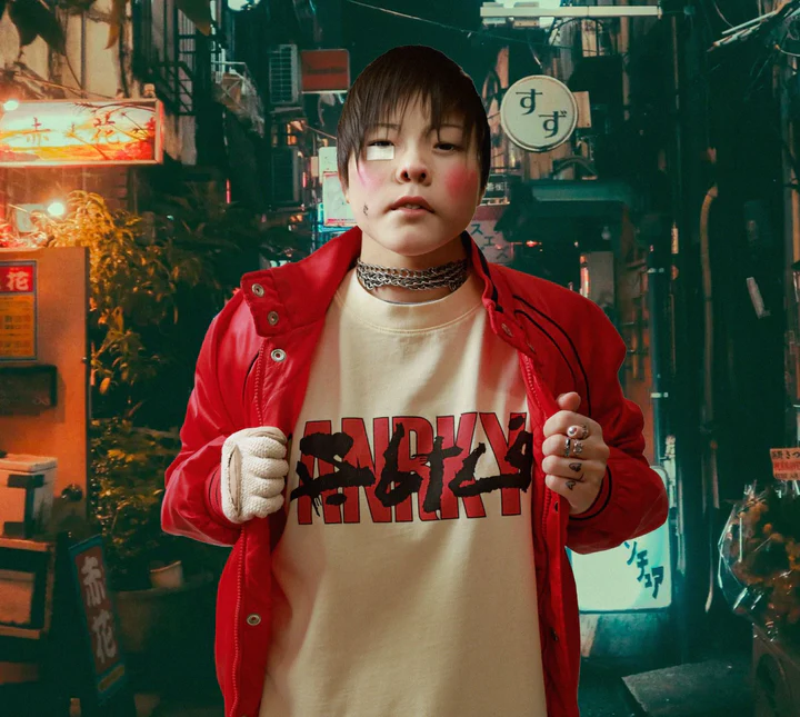 Sabotage Surplus Akira Cream Ss Tee