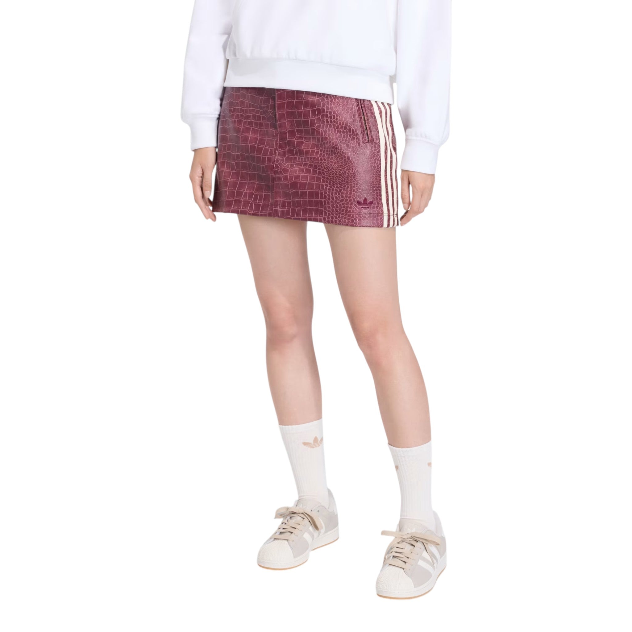 Adidas Pleather Mini Skirt