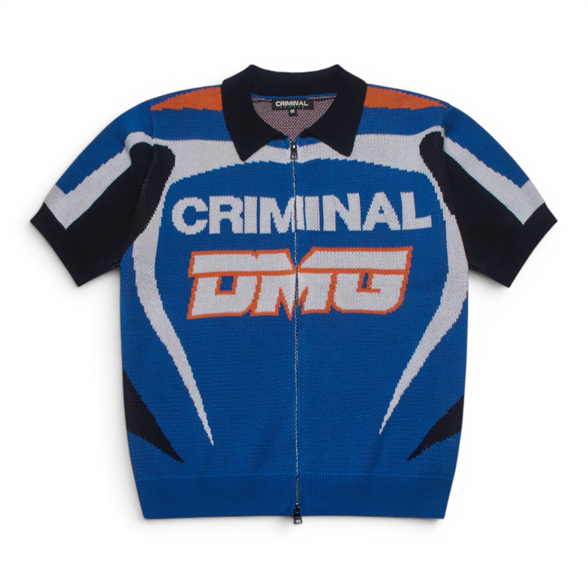 Criminal Damage Racer Short Sleeve Cardigan